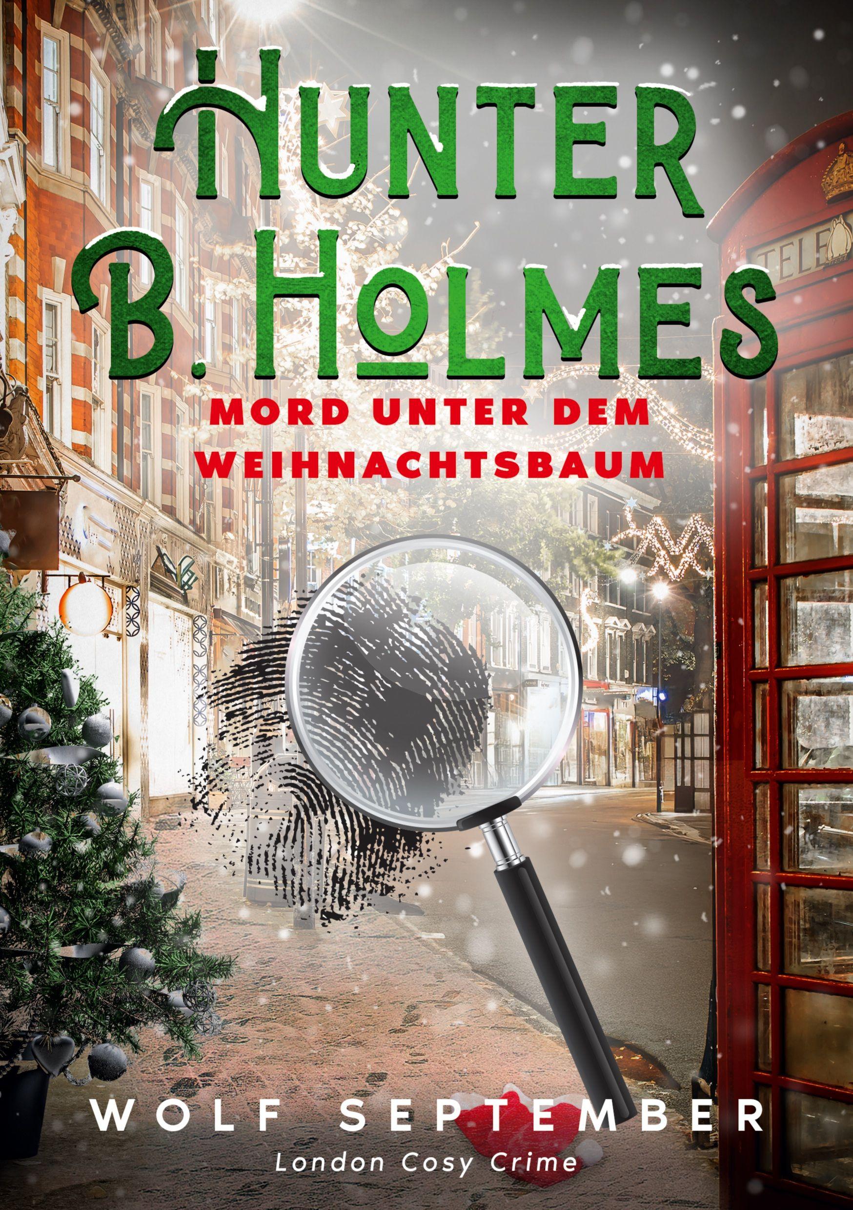 Vorderes Coverbild Hunter B. Holmes - Mord unter dem Weihnachtsbaum