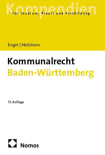 Vorderes Coverbild Kommunalrecht Baden-Württemberg