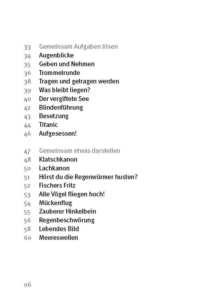 Beispielinhalt (Bild) Die 50 besten Gruppenspiele für Zusammenhalt und Wir-Gefühl für 5- bis 10-Jährige