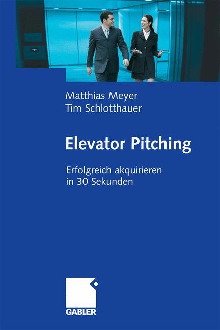Vorderes Coverbild Elevator Pitching