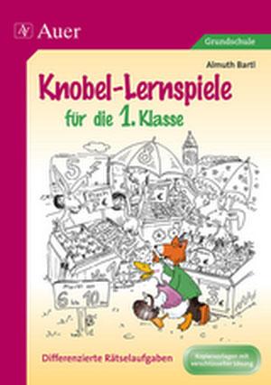Vorderes Coverbild Knobel-Lernspiele für die 1. Klasse