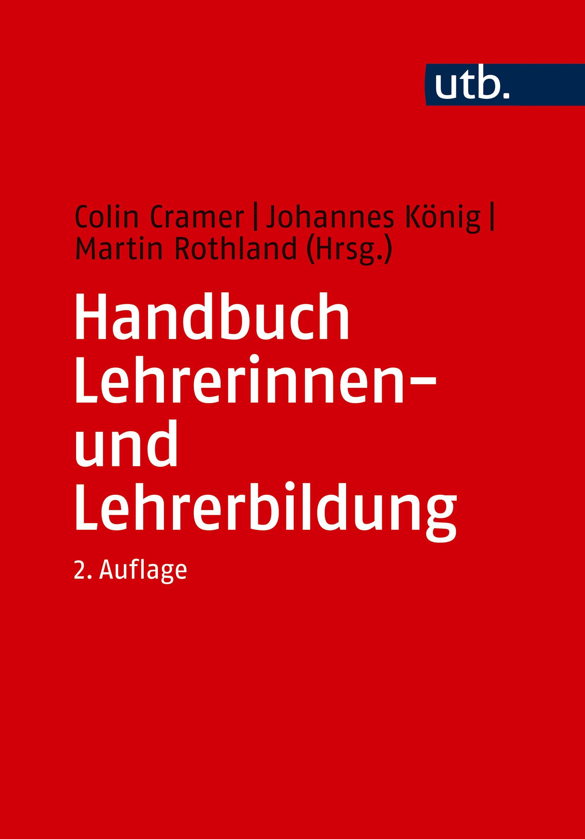 Vorderes Coverbild Handbuch Lehrerinnen- und Lehrerbildung