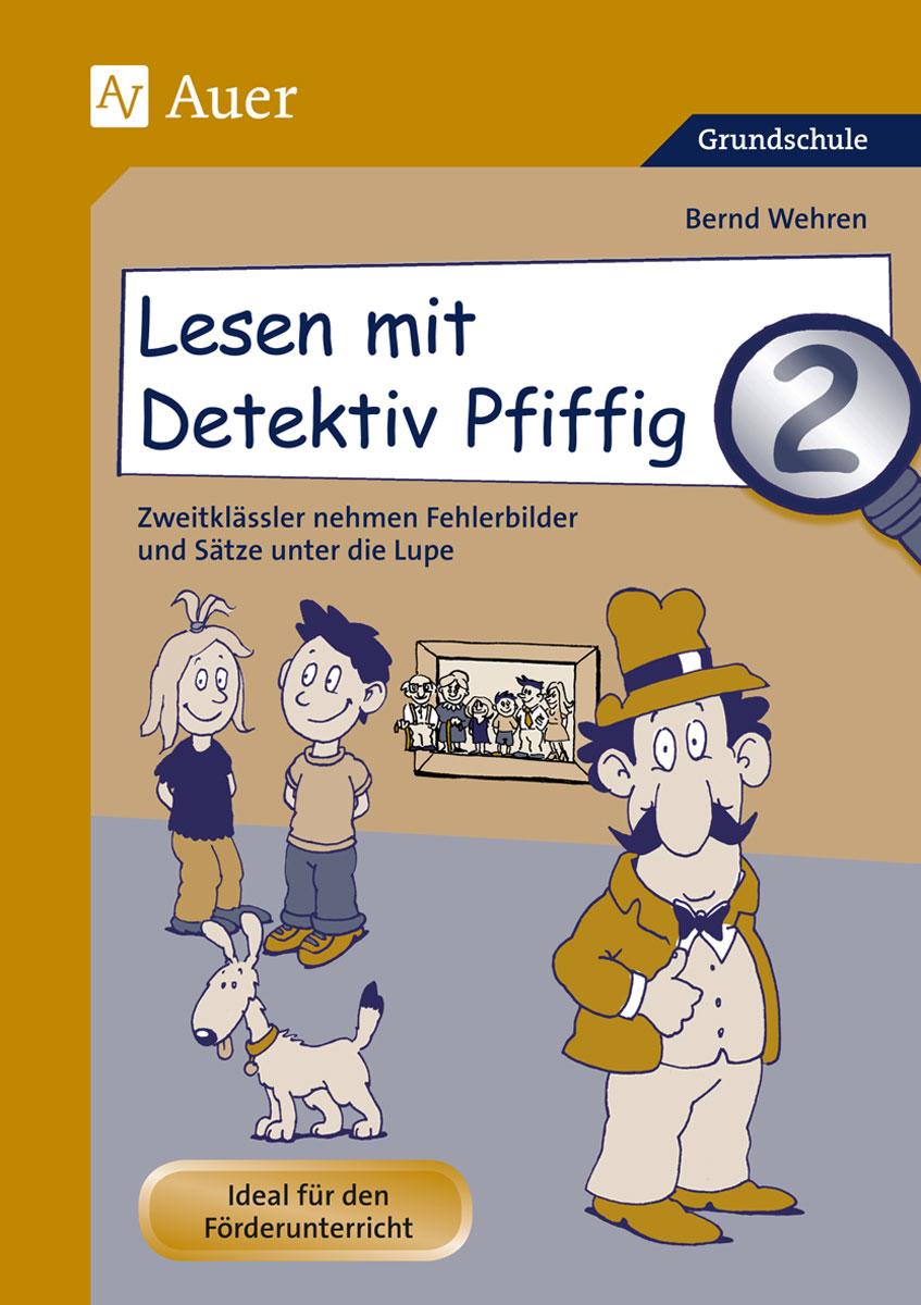 Vorderes Coverbild Lesen mit Detektiv Pfiffig, Klasse 2