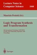 Vorderes Coverbild Logic Program Synthesis and Transformation