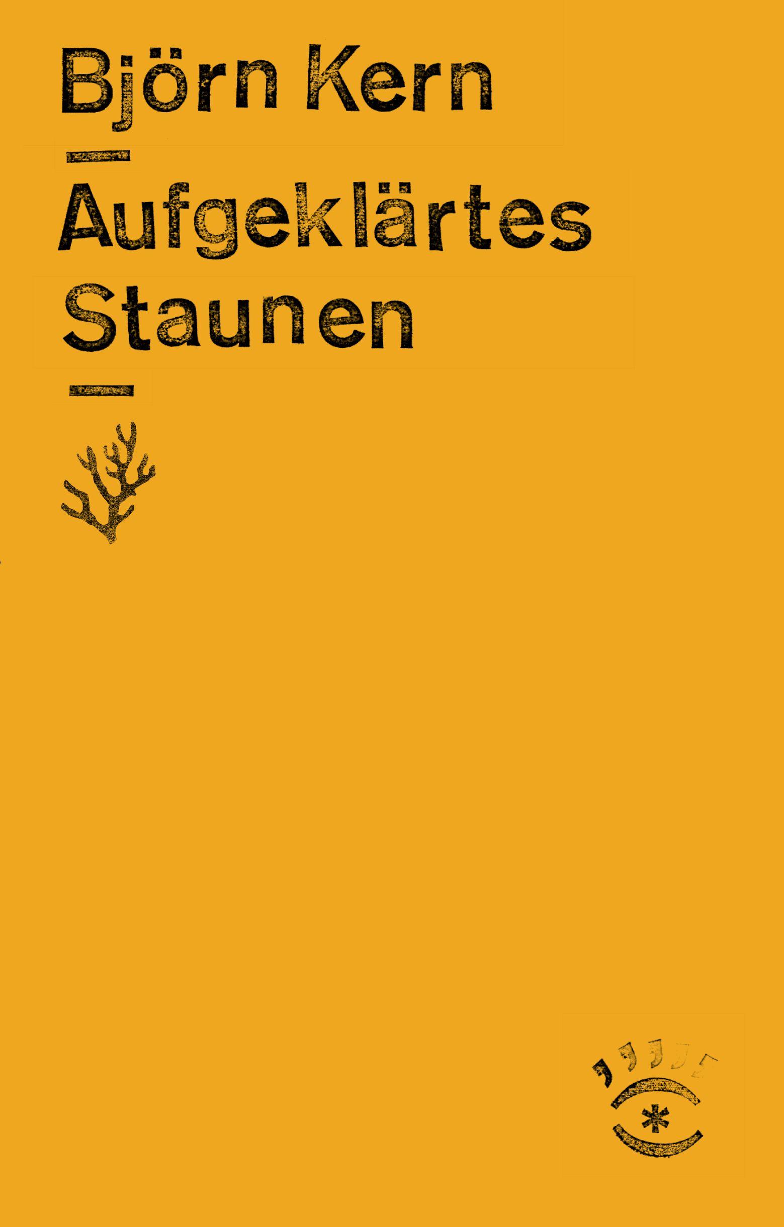 Vorderes Coverbild Aufgeklärtes Staunen