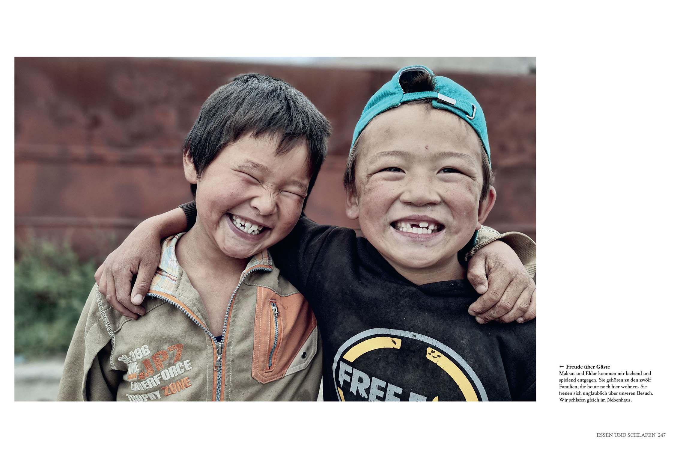 Beispielinhalt (Bild) Staunen - Mit dem Rennrad an die Enden der Welt