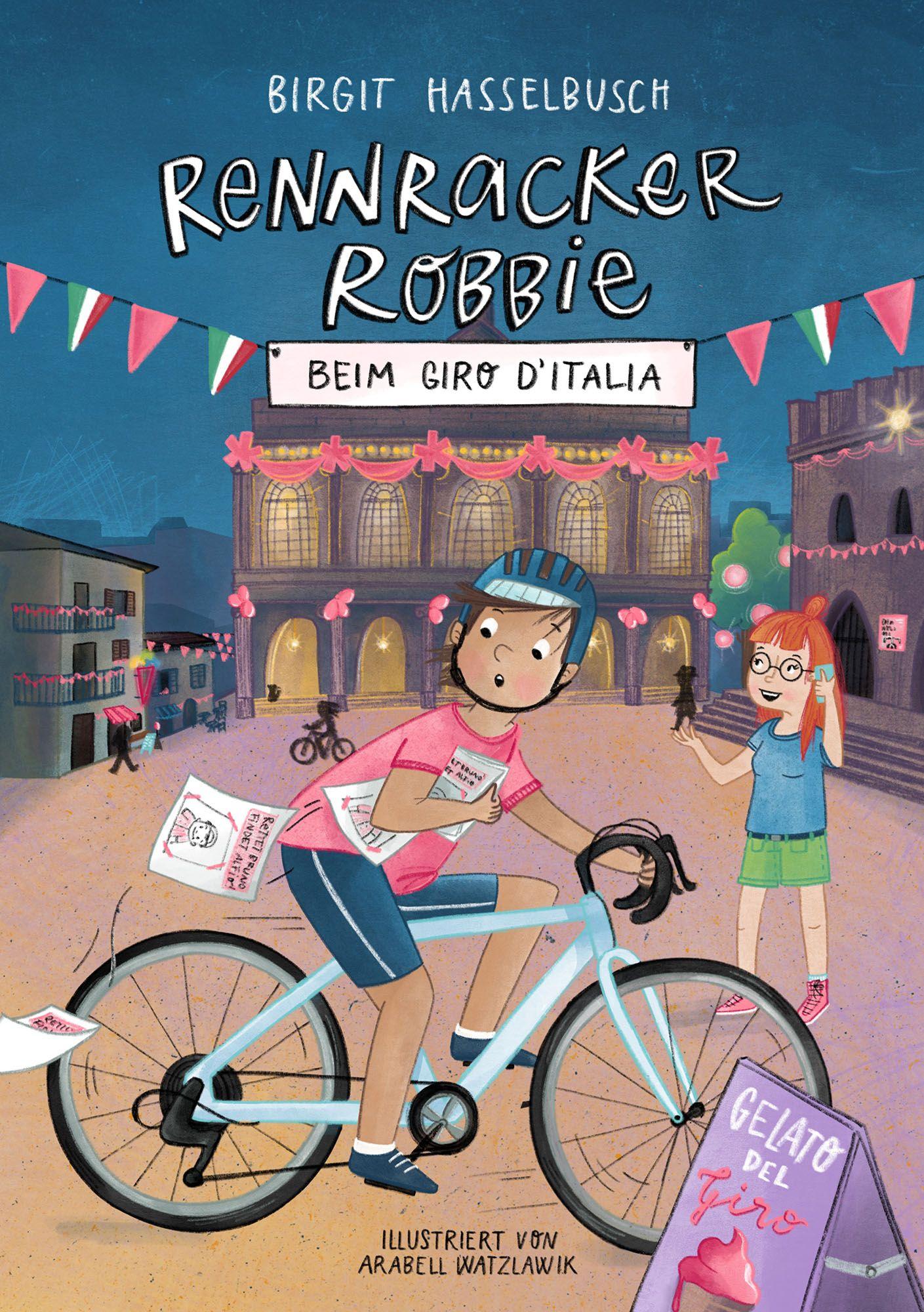 Vorderes Coverbild Rennracker Robbie beim Giro d'Italia