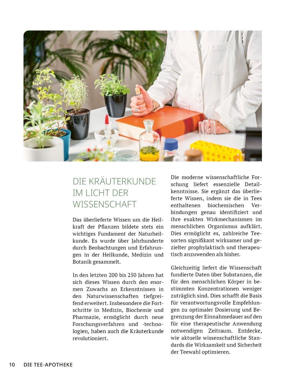 Beispielinhalt (Bild) Die Tee-Apotheke