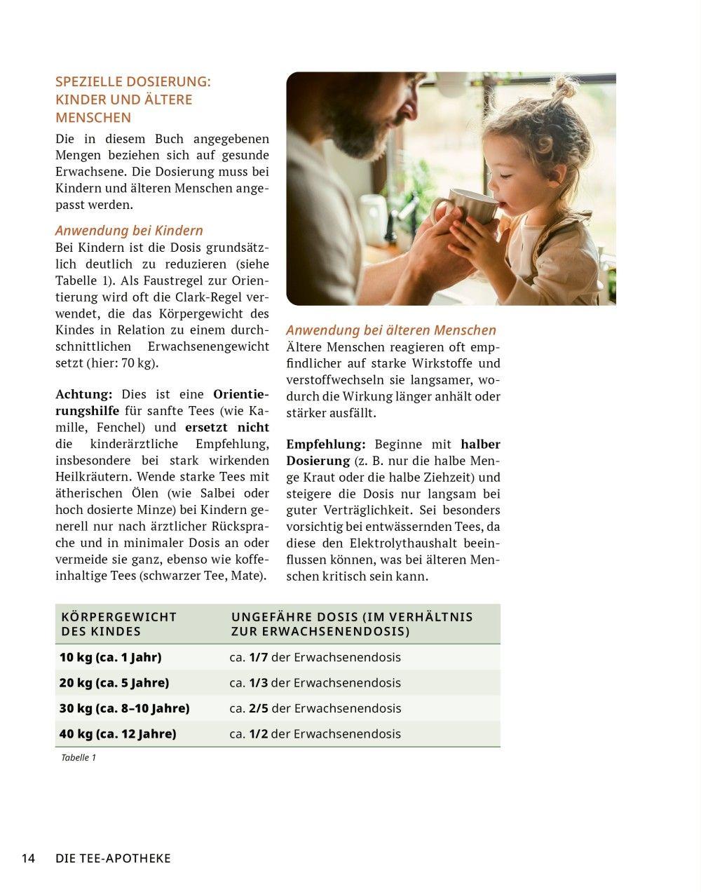 Beispielinhalt (Bild) Die Tee-Apotheke