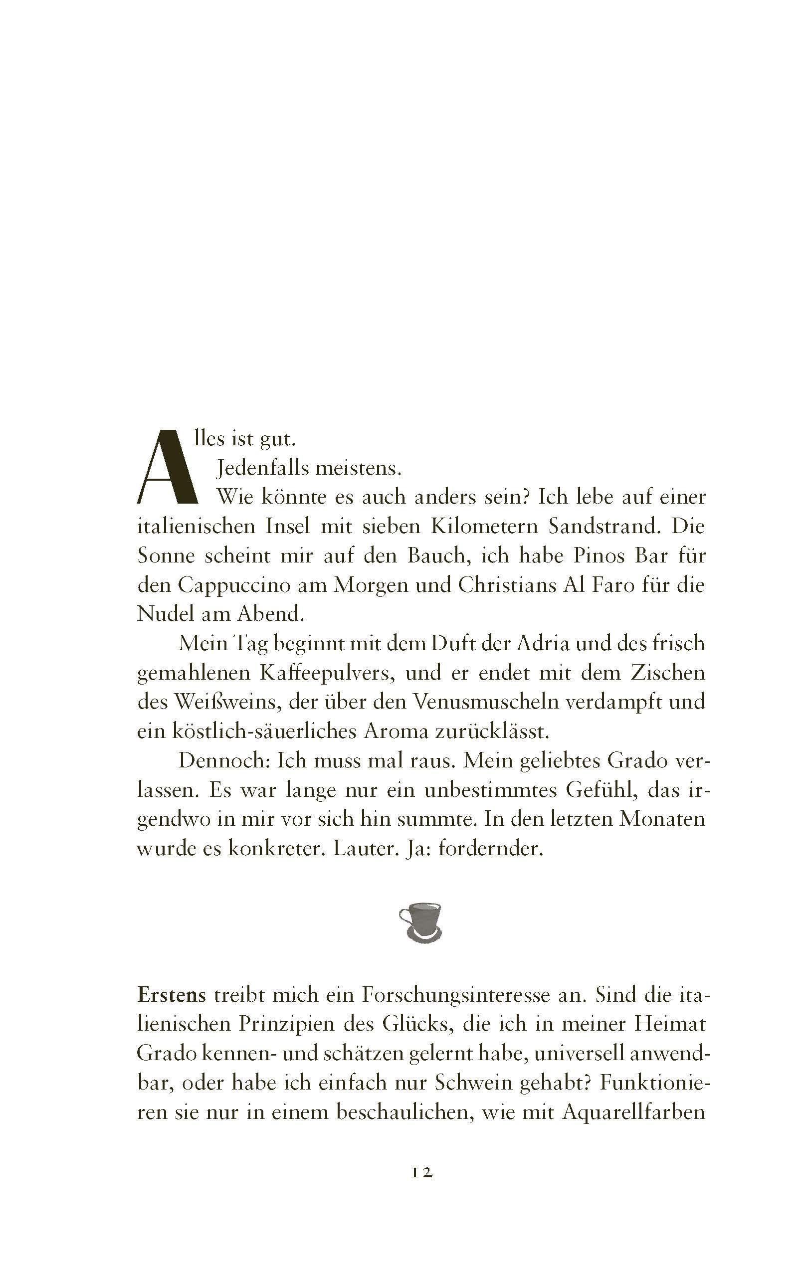 Beispielinhalt (Bild) Espresso unter Sternen