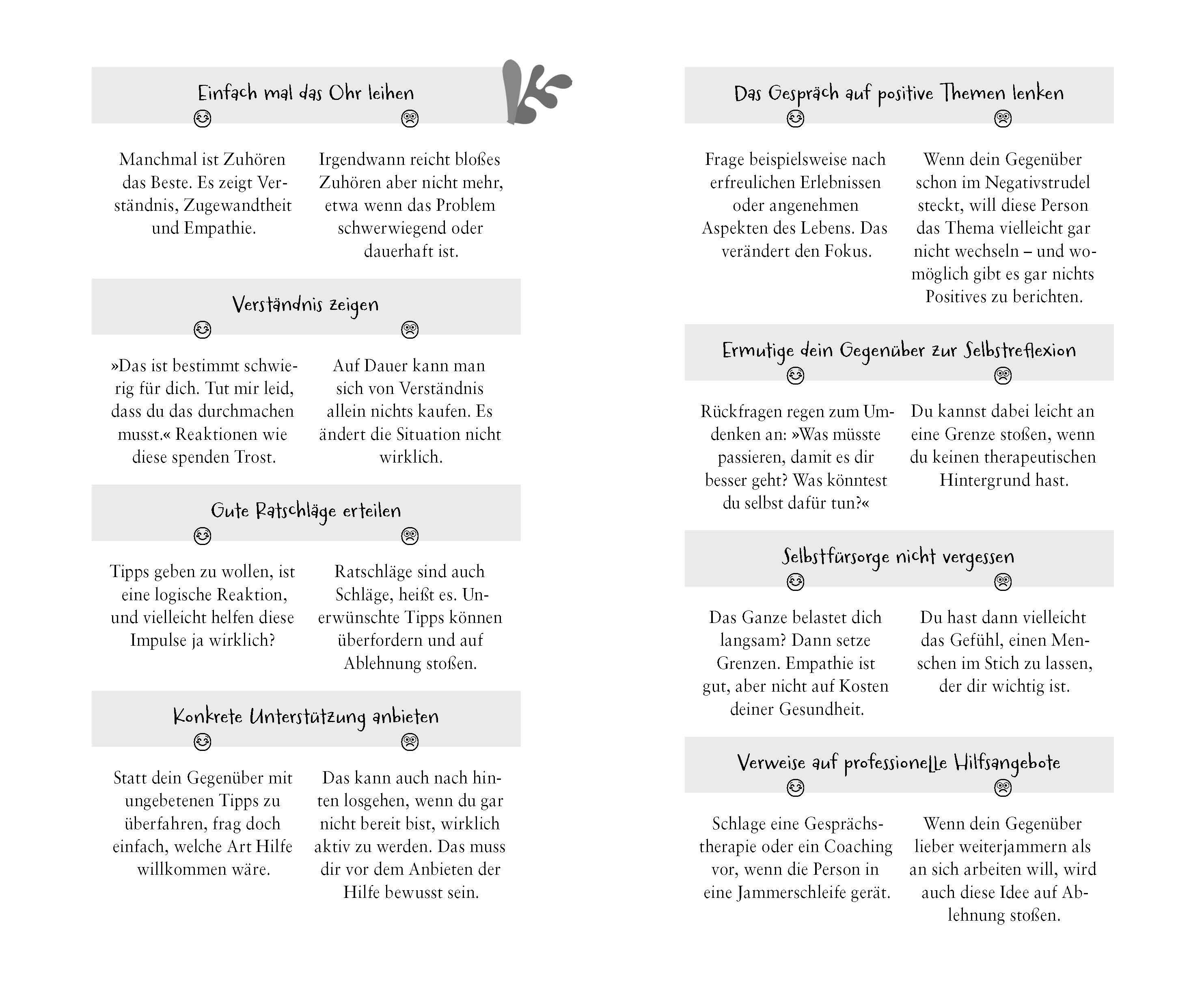 Beispielinhalt (Bild) Achtsam jammern