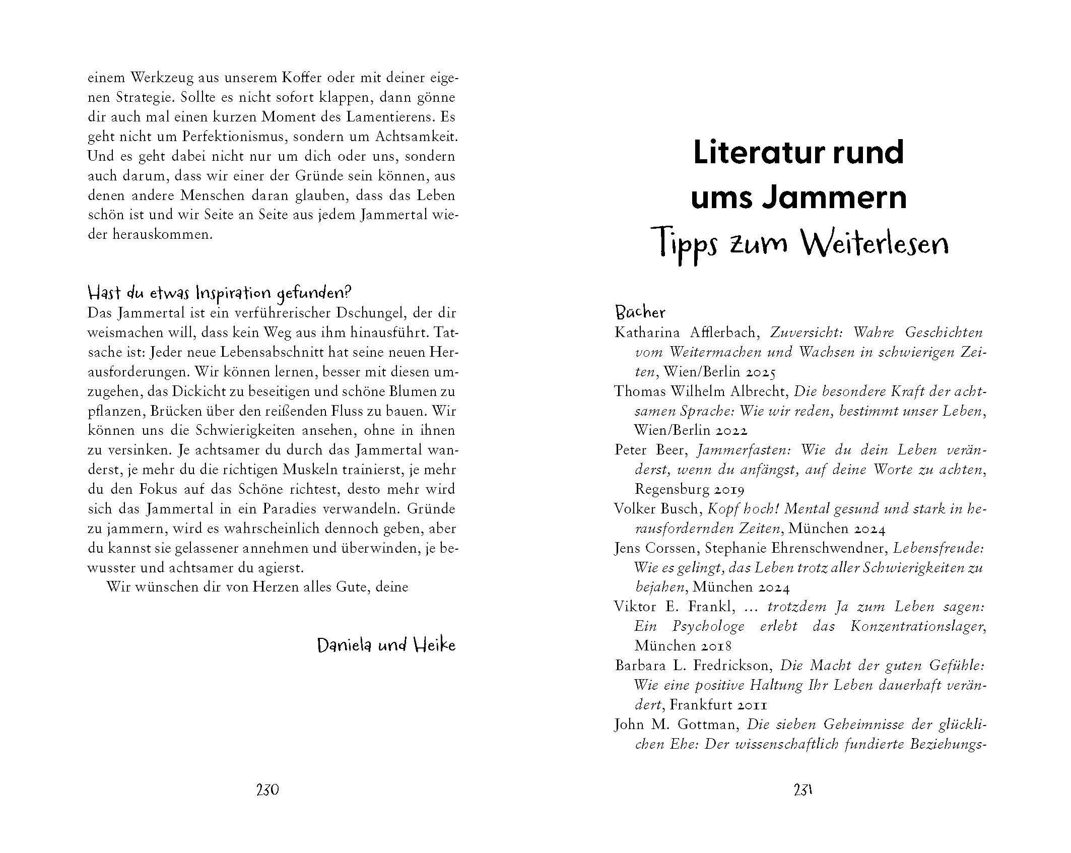 Beispielinhalt (Bild) Achtsam jammern