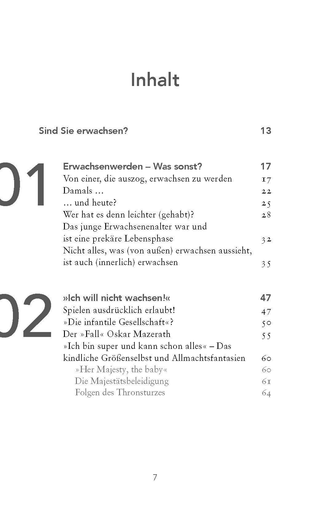 Beispielinhalt (Bild) Ewig Kind