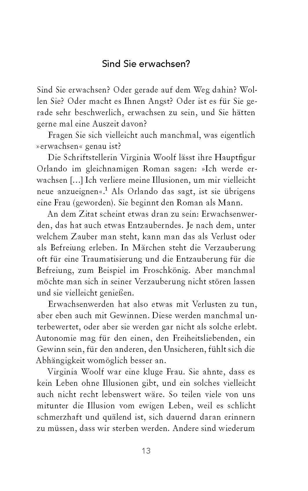 Beispielinhalt (Bild) Ewig Kind