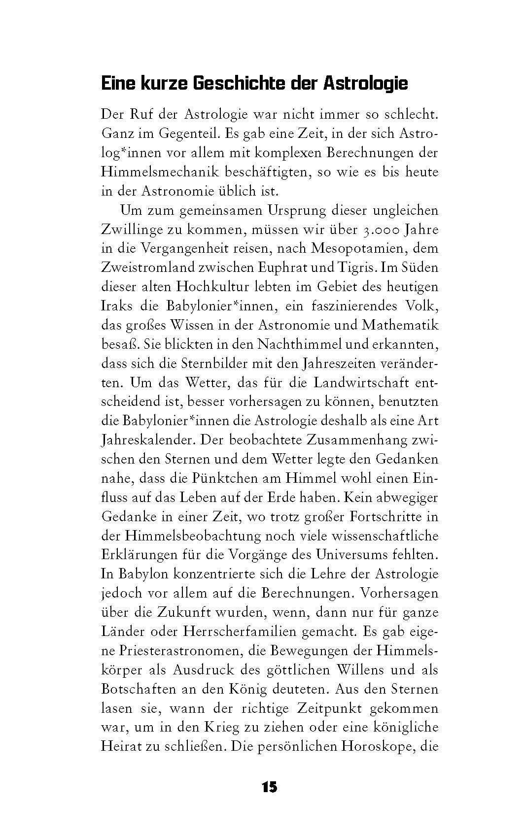 Beispielinhalt (Bild) Auf einen Kaffee im All