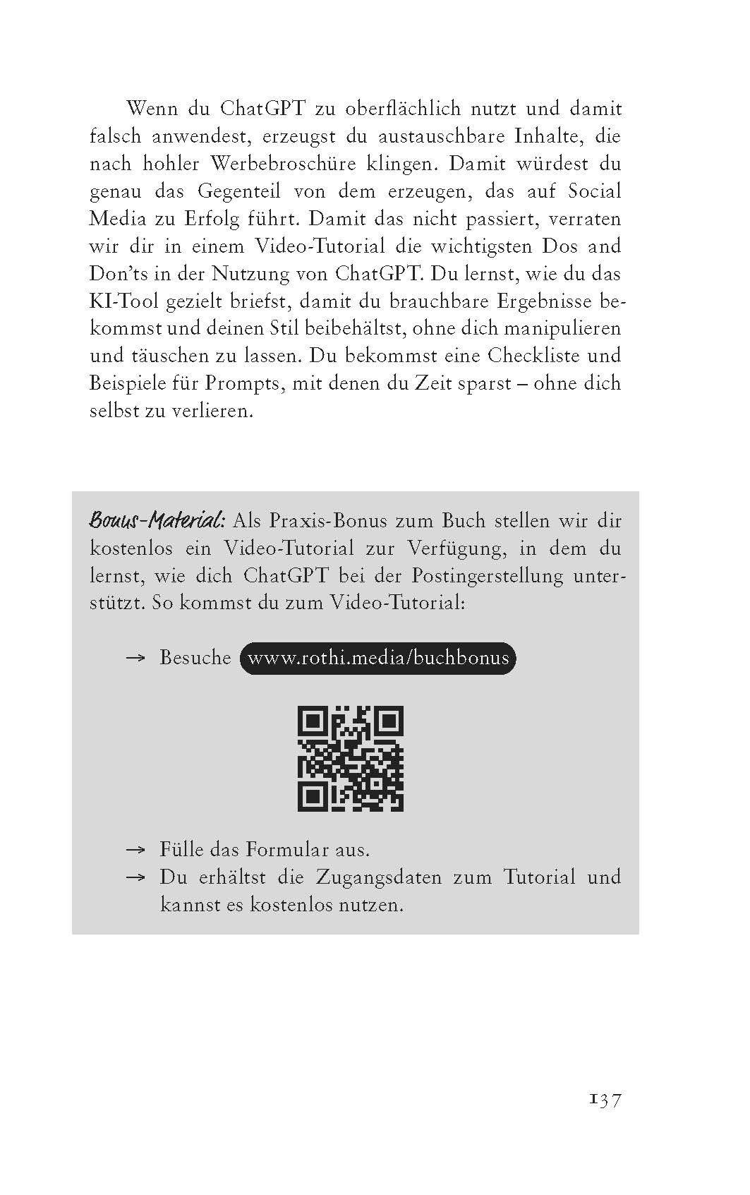 Beispielinhalt (Bild) Sichtbarkeit ist kein Zufall