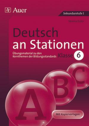 Vorderes Coverbild Deutsch an Stationen