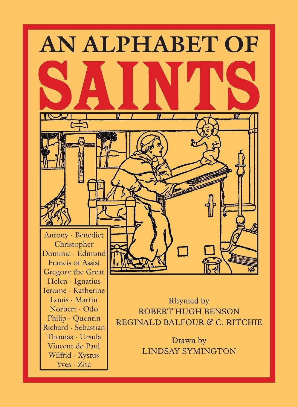 Vorderes Coverbild An Alphabet of Saints