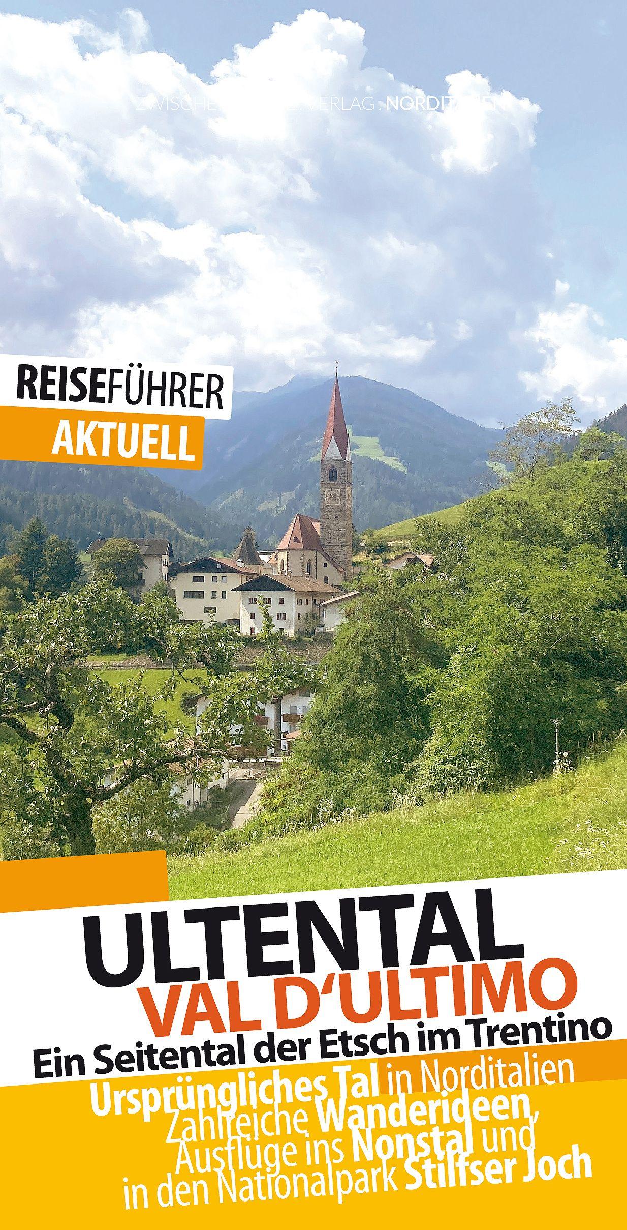 Vorderes Coverbild Ultental - Reiseführer - Val d'Ultimo