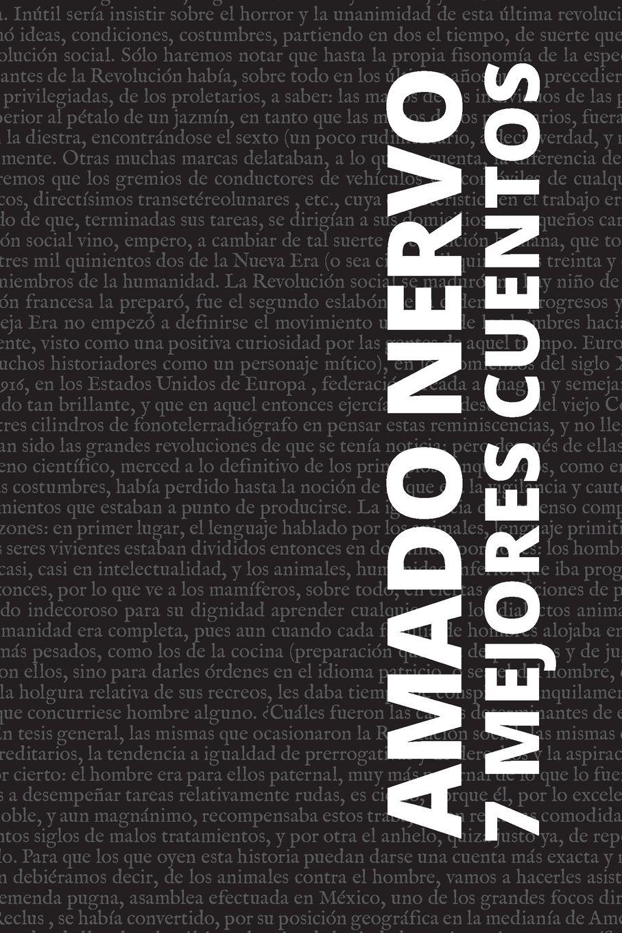 Vorderes Coverbild 7 mejores cuentos - Amado Nervo