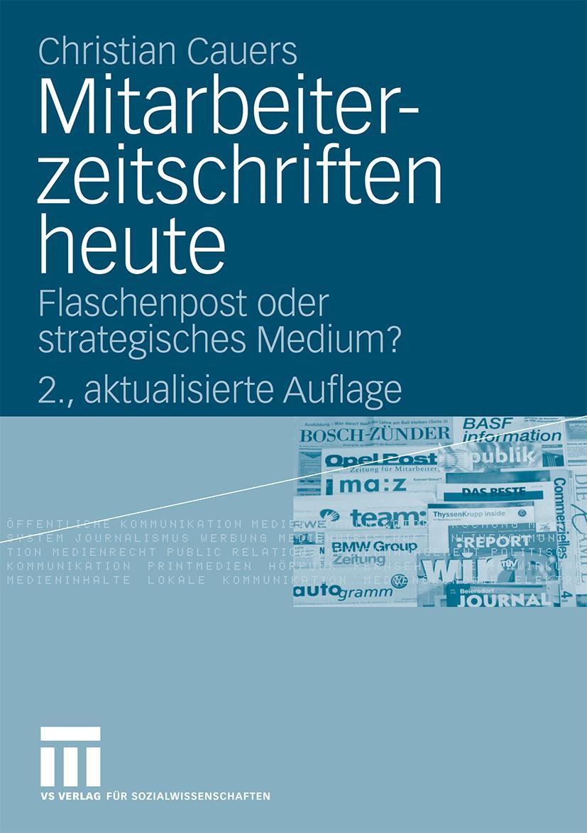 Vorderes Coverbild Mitarbeiterzeitschriften heute