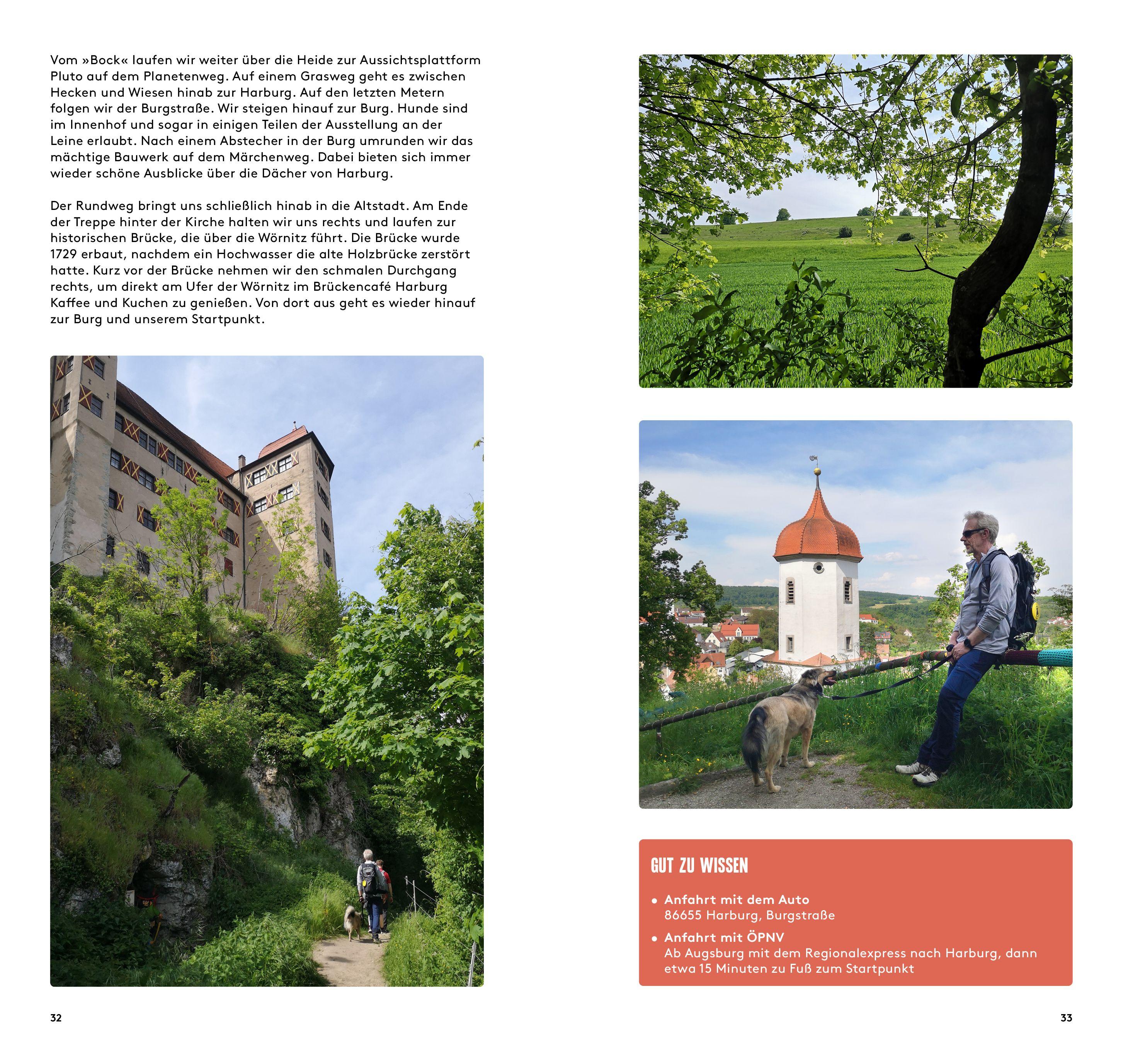 Beispielinhalt (Bild) Hundewandern Südbayern