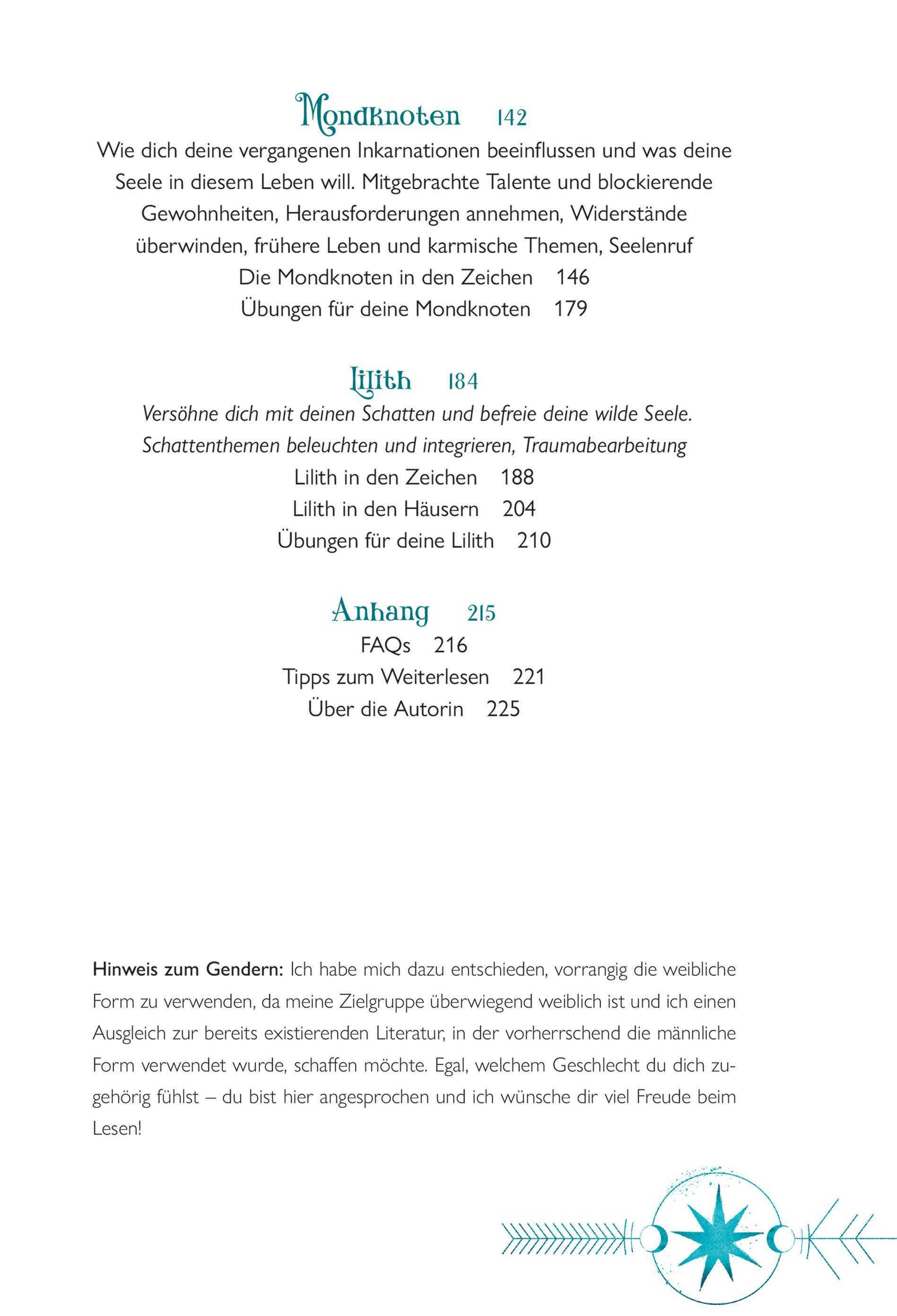 Beispielinhalt (Bild) Sensitive Soul Workbook - Wie psychologische Astrologie dir deinen Seelenweg zeigt