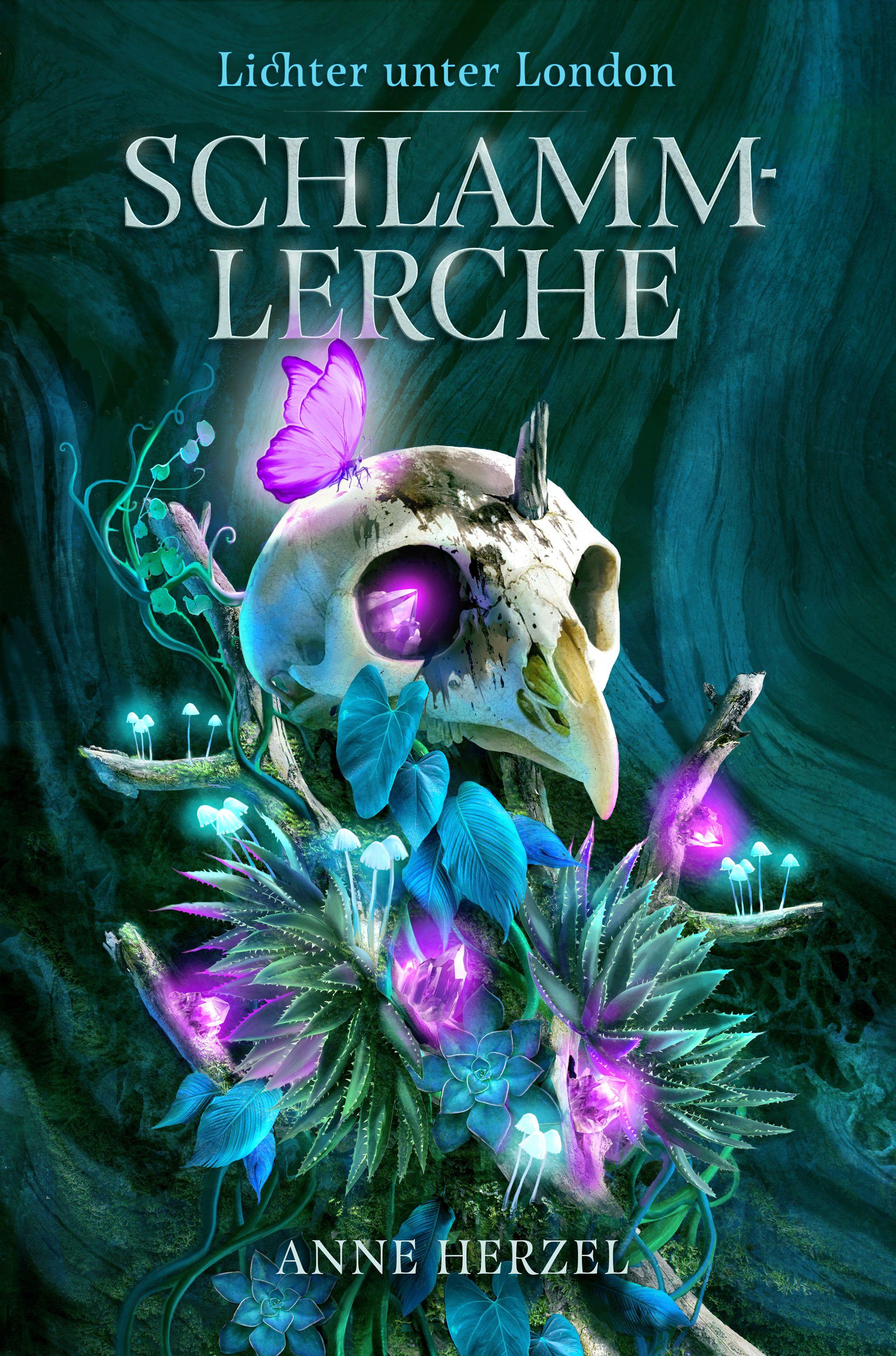 Vorderes Coverbild Schlammlerche (Lichter unter London) | mit gestaltetem Farbschnitt