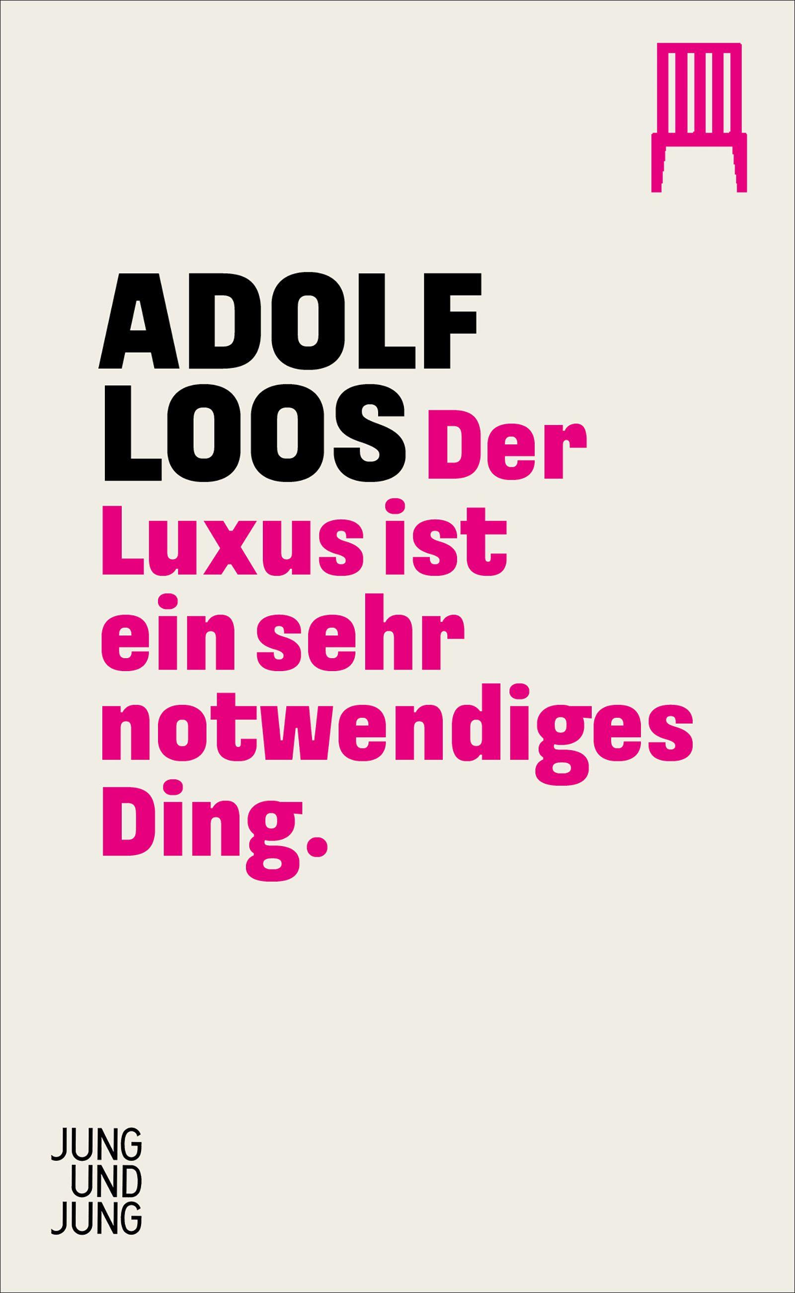 Vorderes Coverbild Der Luxus ist ein sehr notwendiges Ding