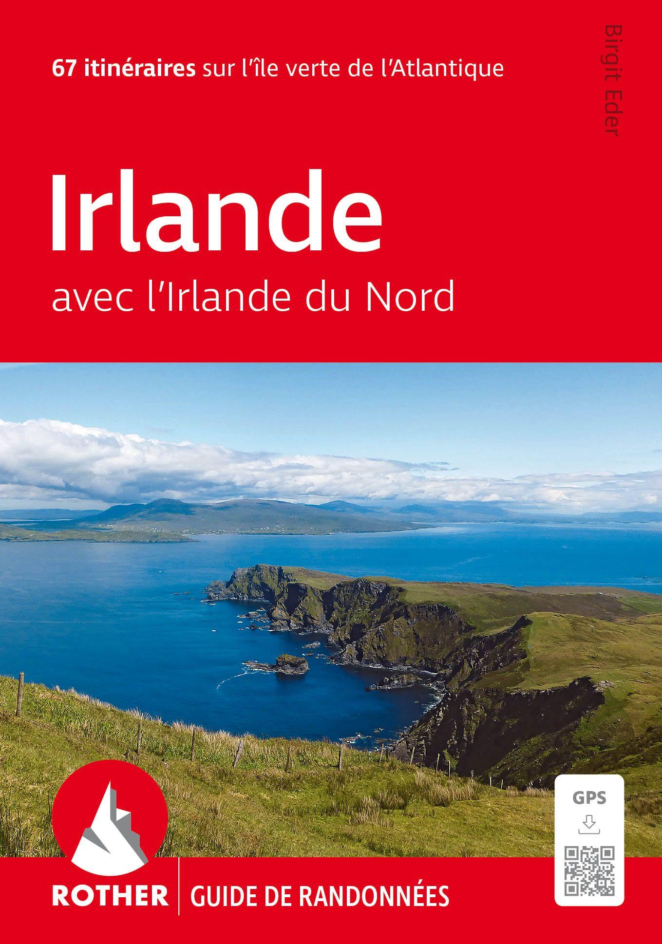 Vorderes Coverbild Irlande (Rother Guide de randonnées)