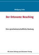 Vorderes Coverbild Der Ortsname Neuching
