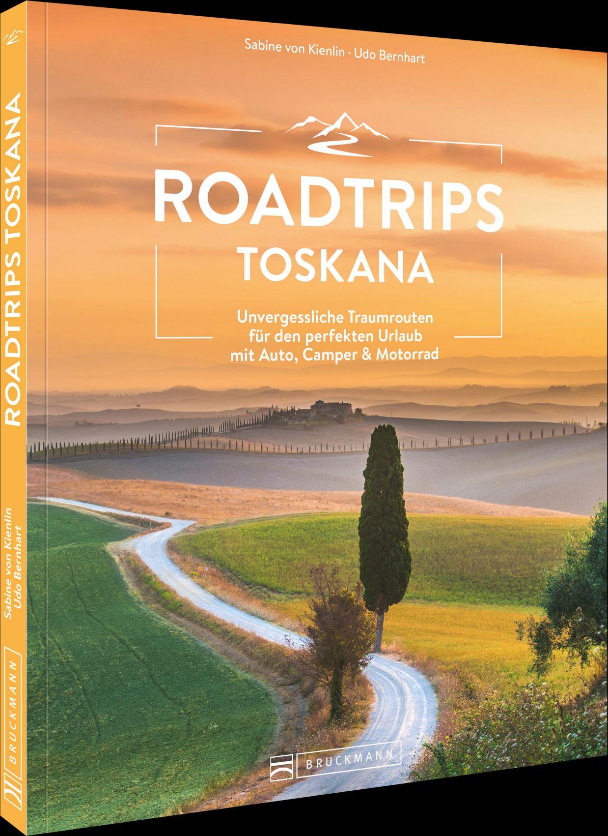 Vorderes Coverbild Roadtrips Toskana
