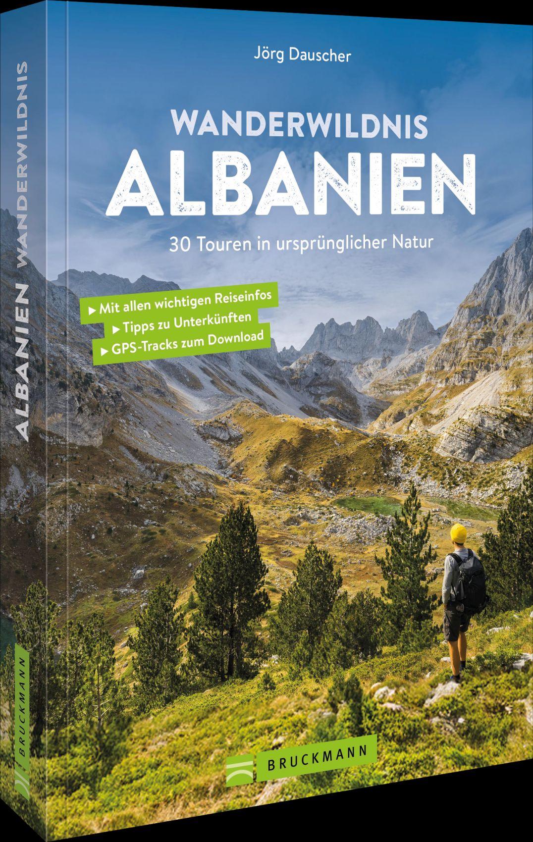 Vorderes Coverbild Wanderwildnis Albanien