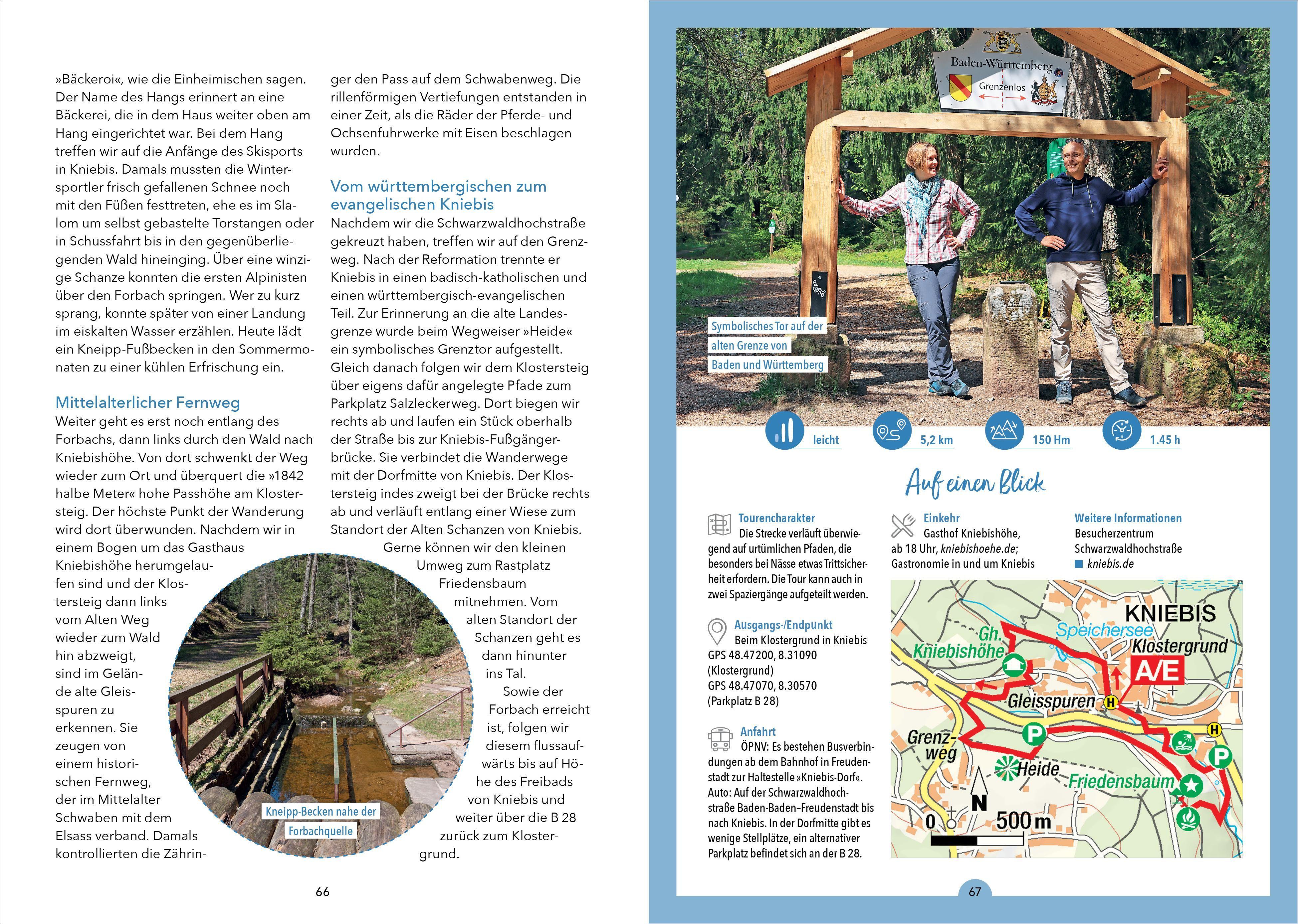 Beispielinhalt (Bild) Wandern für Kurzentschlossene Schwarzwald Nord