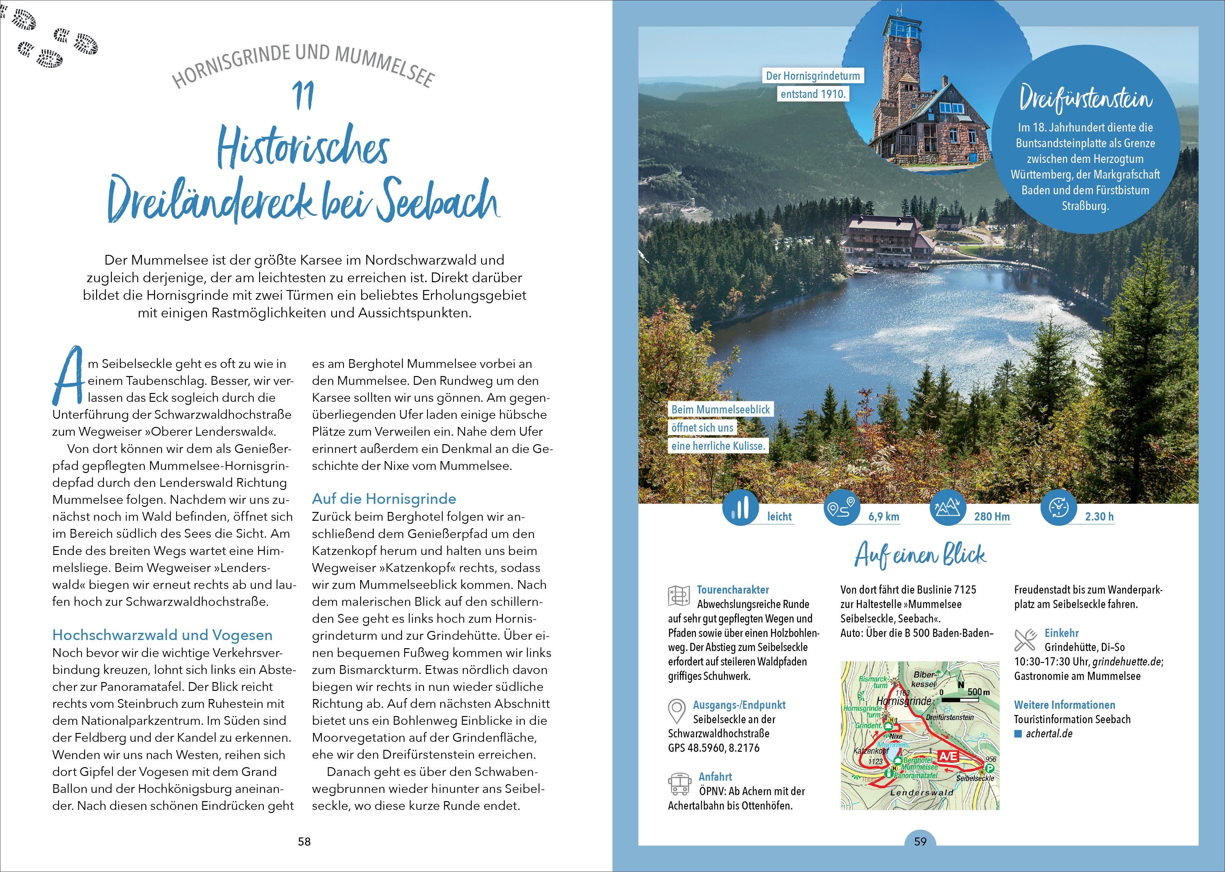 Beispielinhalt (Bild) Wandern für Kurzentschlossene Schwarzwald Nord