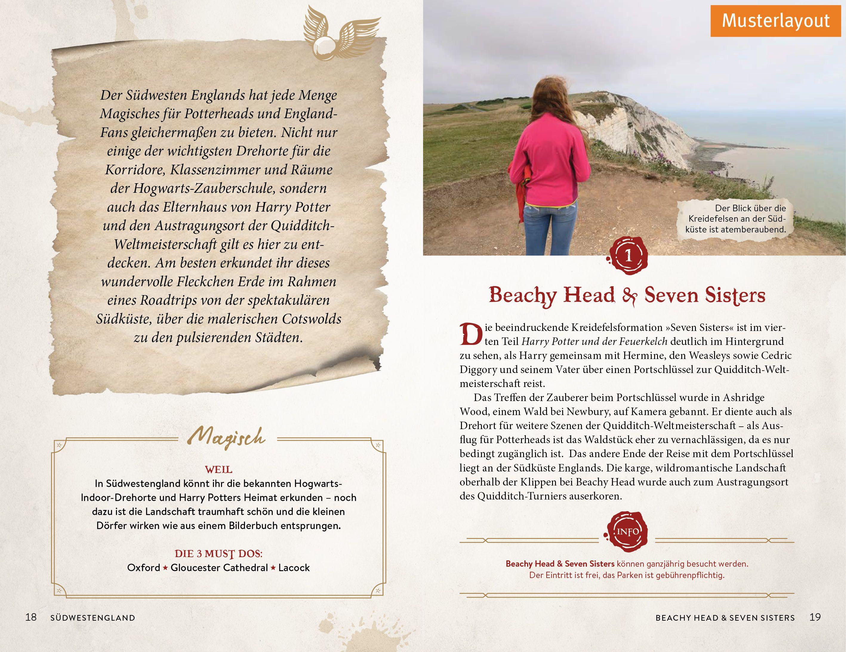 Beispielinhalt (Bild) Der inoffizielle Game of Thrones Reiseführer