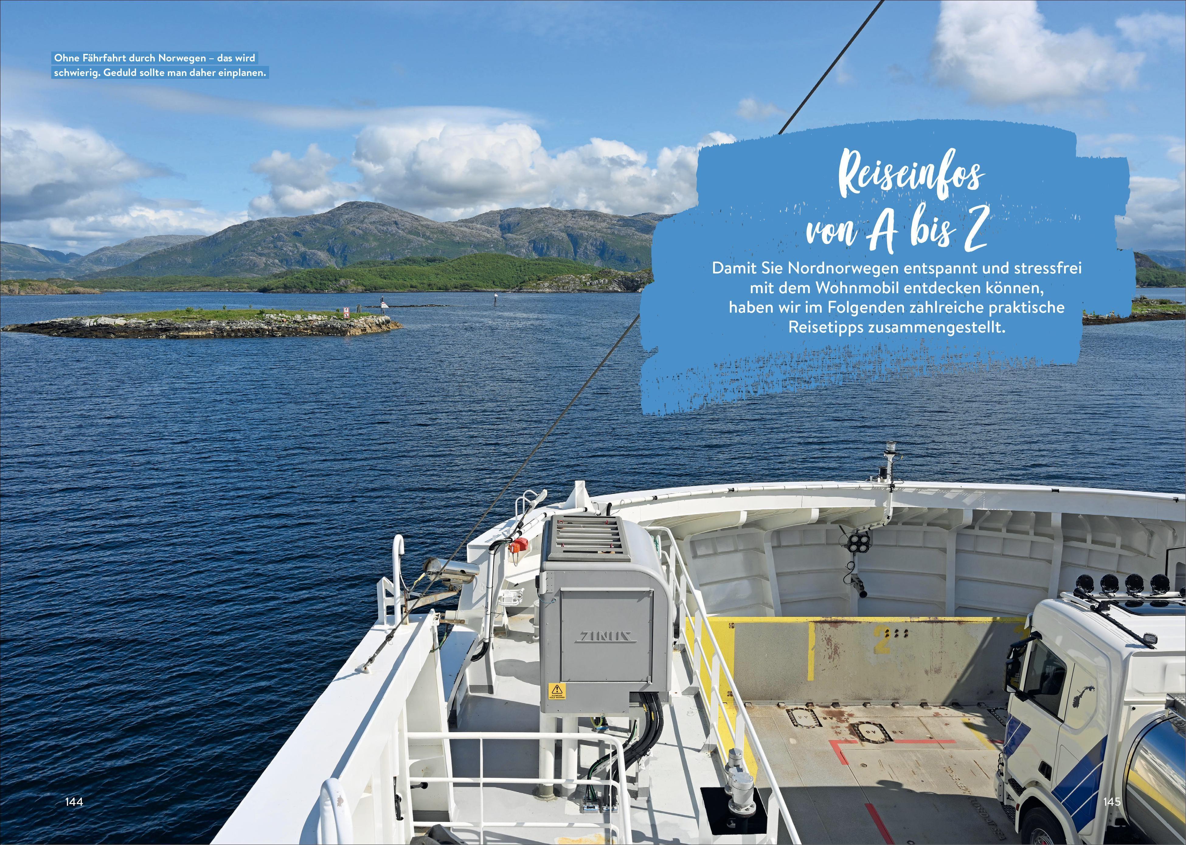 Beispielinhalt (Bild) Nordnorwegen mit dem Wohnmobil