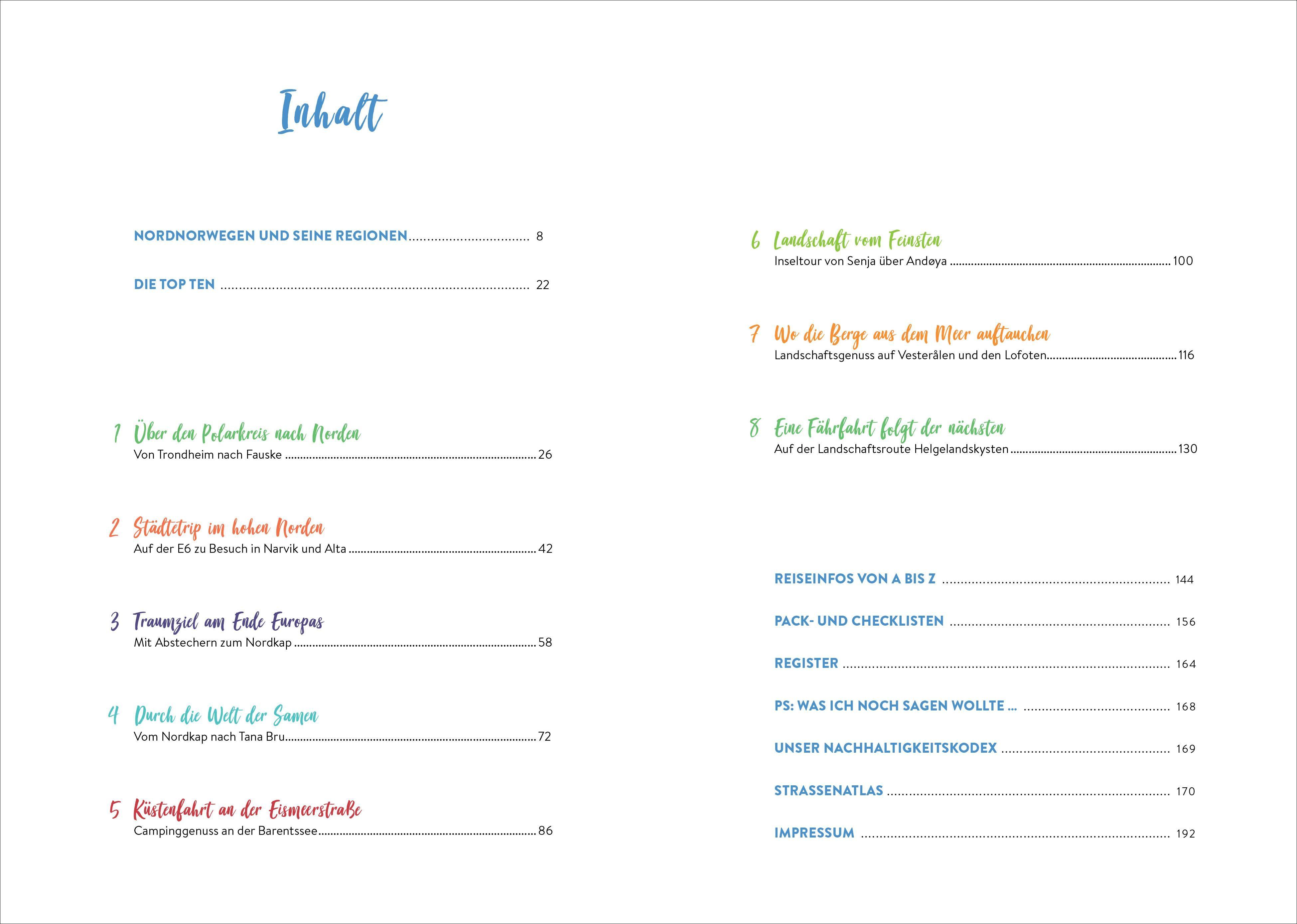 Beispielinhalt (Bild) Nordnorwegen mit dem Wohnmobil