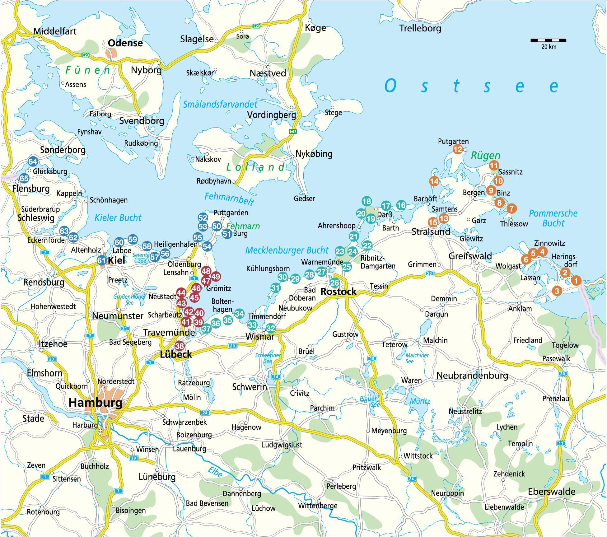 Beispielinhalt (Bild) Ab in die Ferien Ostsee