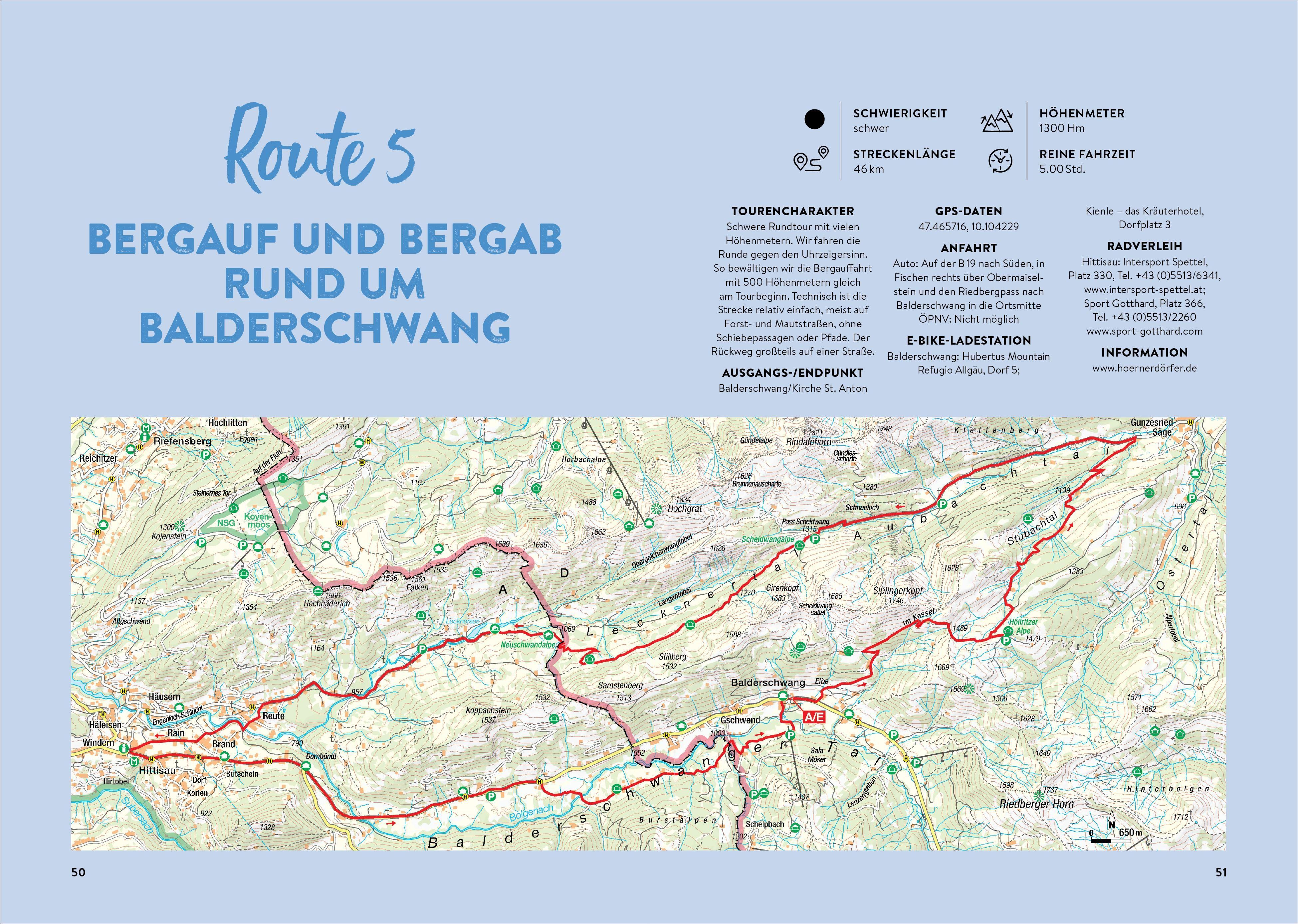 Beispielinhalt (Bild) E-Bike Touren  Allgäu
