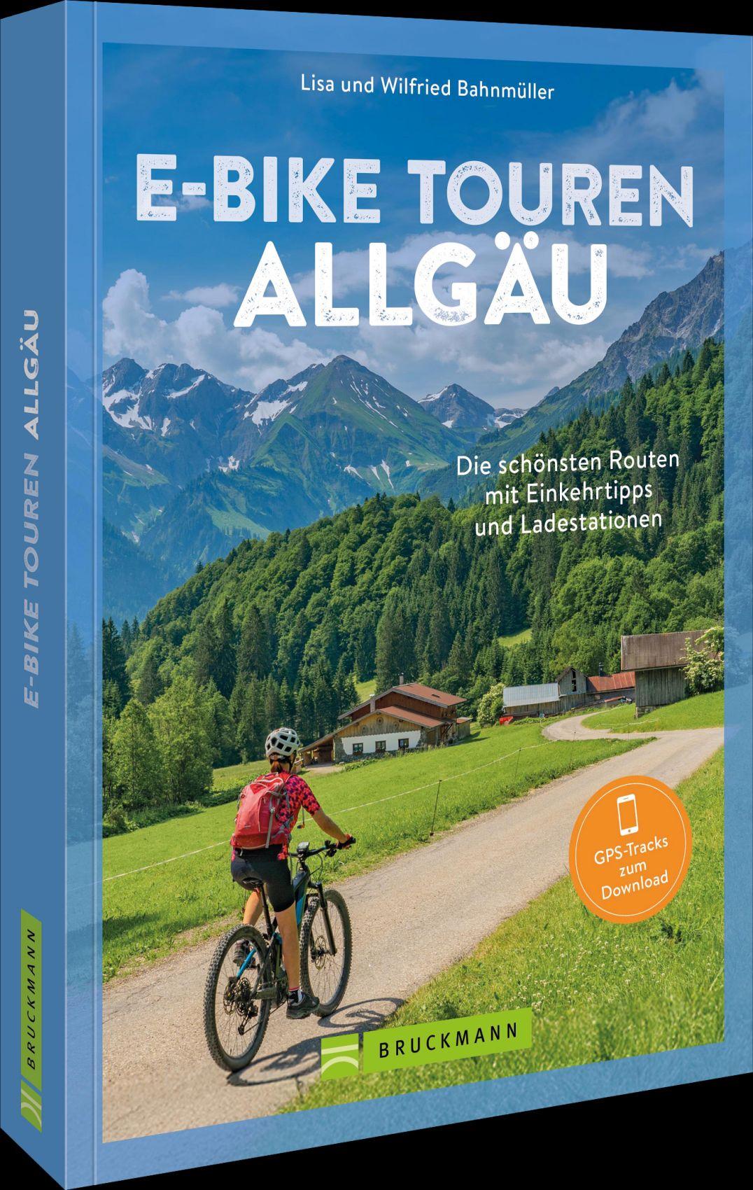 Vorderes Coverbild E-Bike Touren  Allgäu