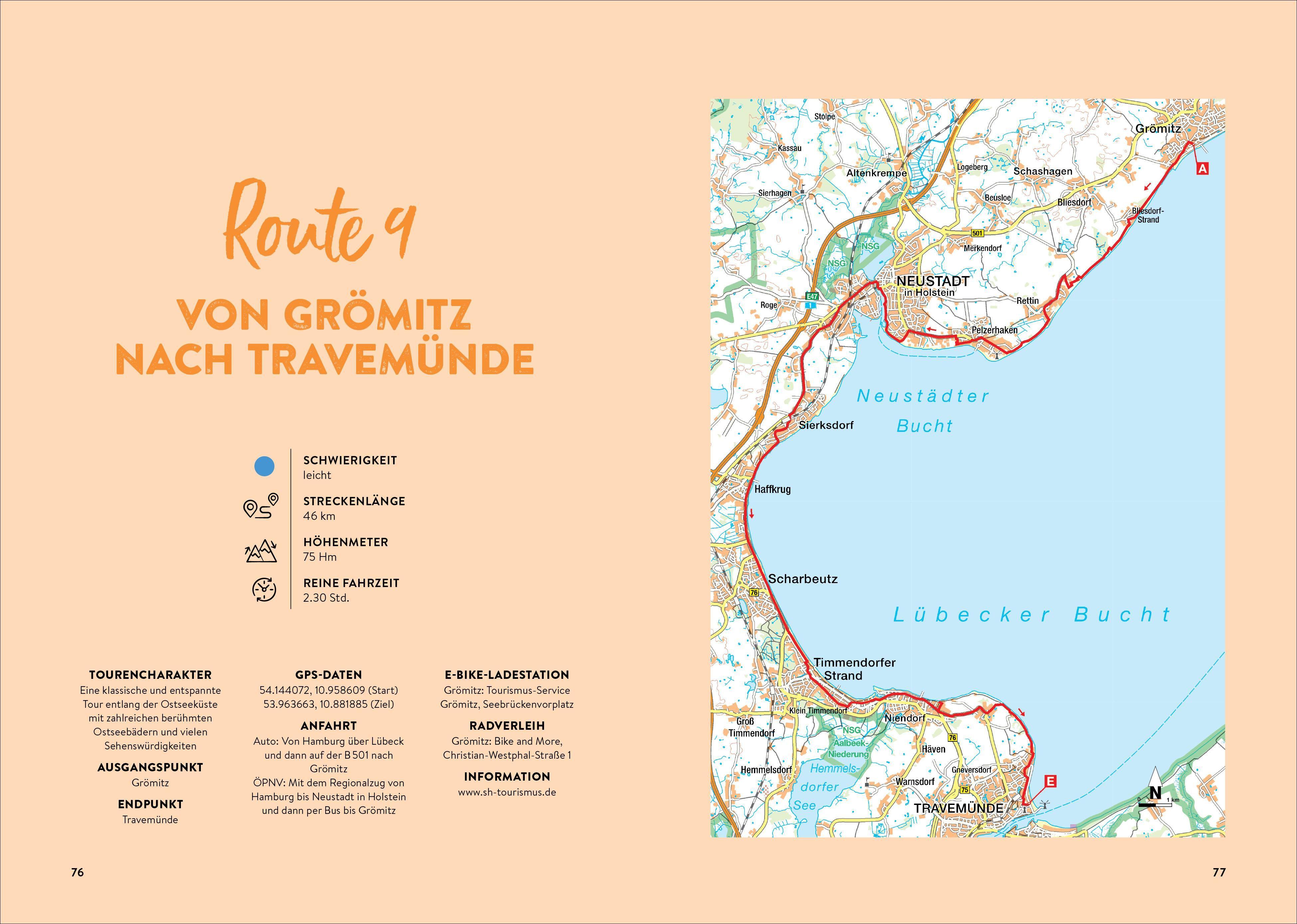 Beispielinhalt (Bild) E-Bike Touren Ostsee