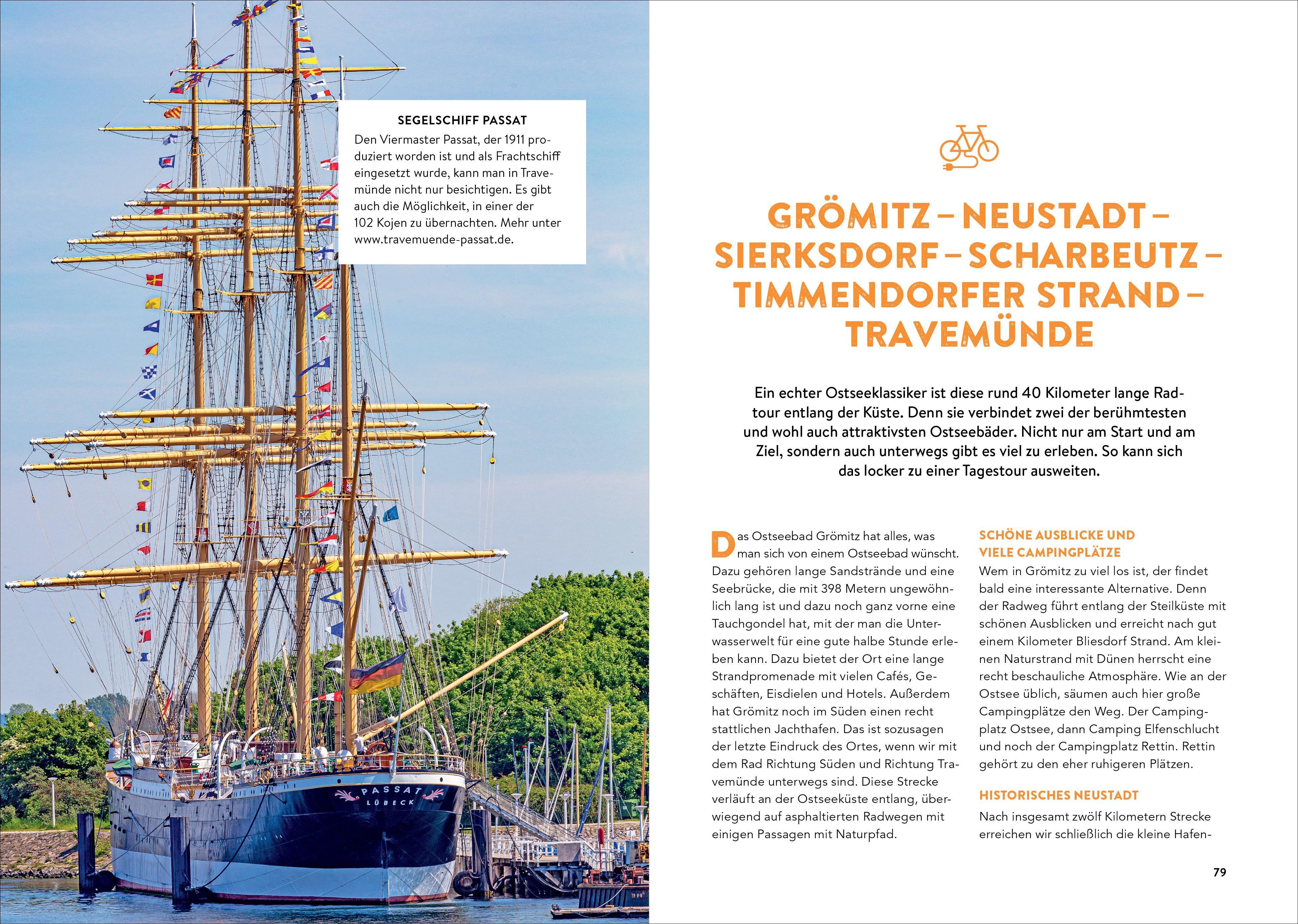 Beispielinhalt (Bild) E-Bike Touren Ostsee