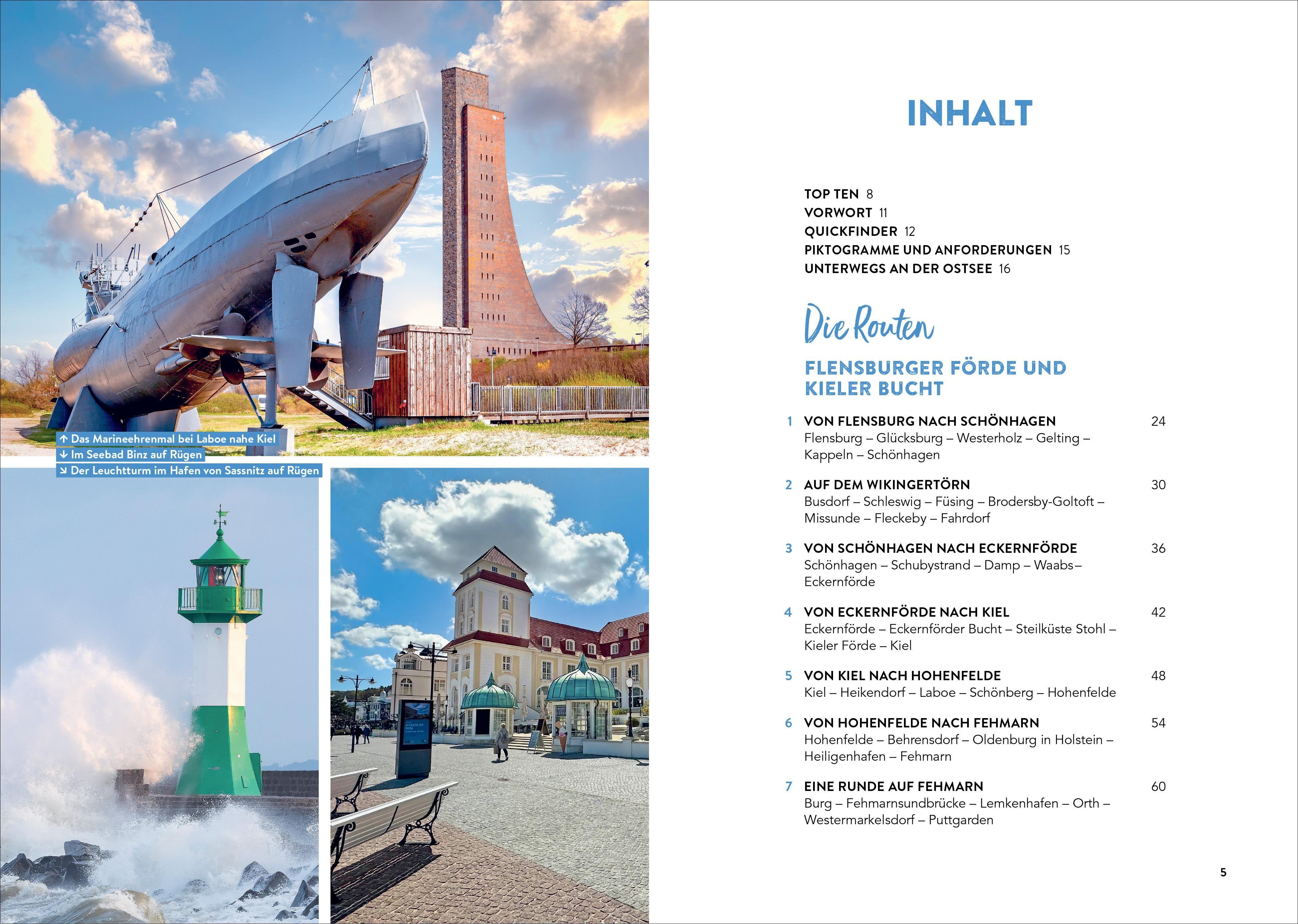 Beispielinhalt (Bild) E-Bike Touren Ostsee