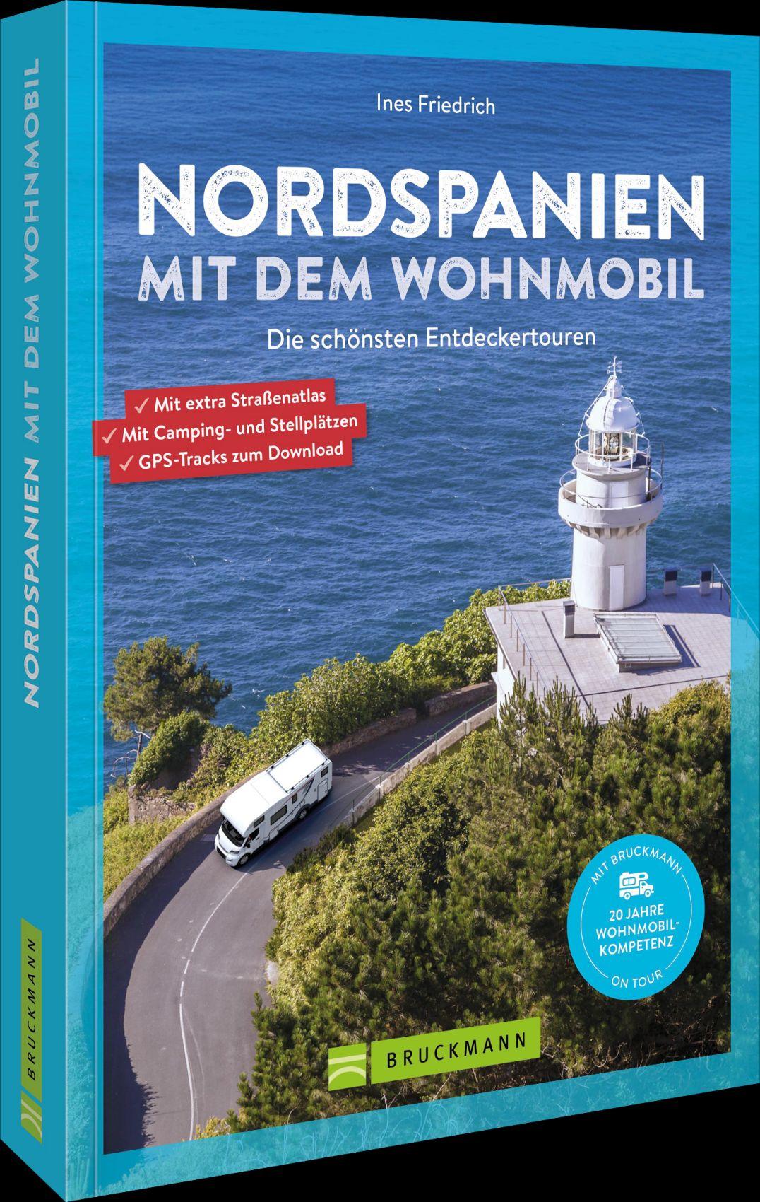 Vorderes Coverbild Nordspanien mit dem Wohnmobil