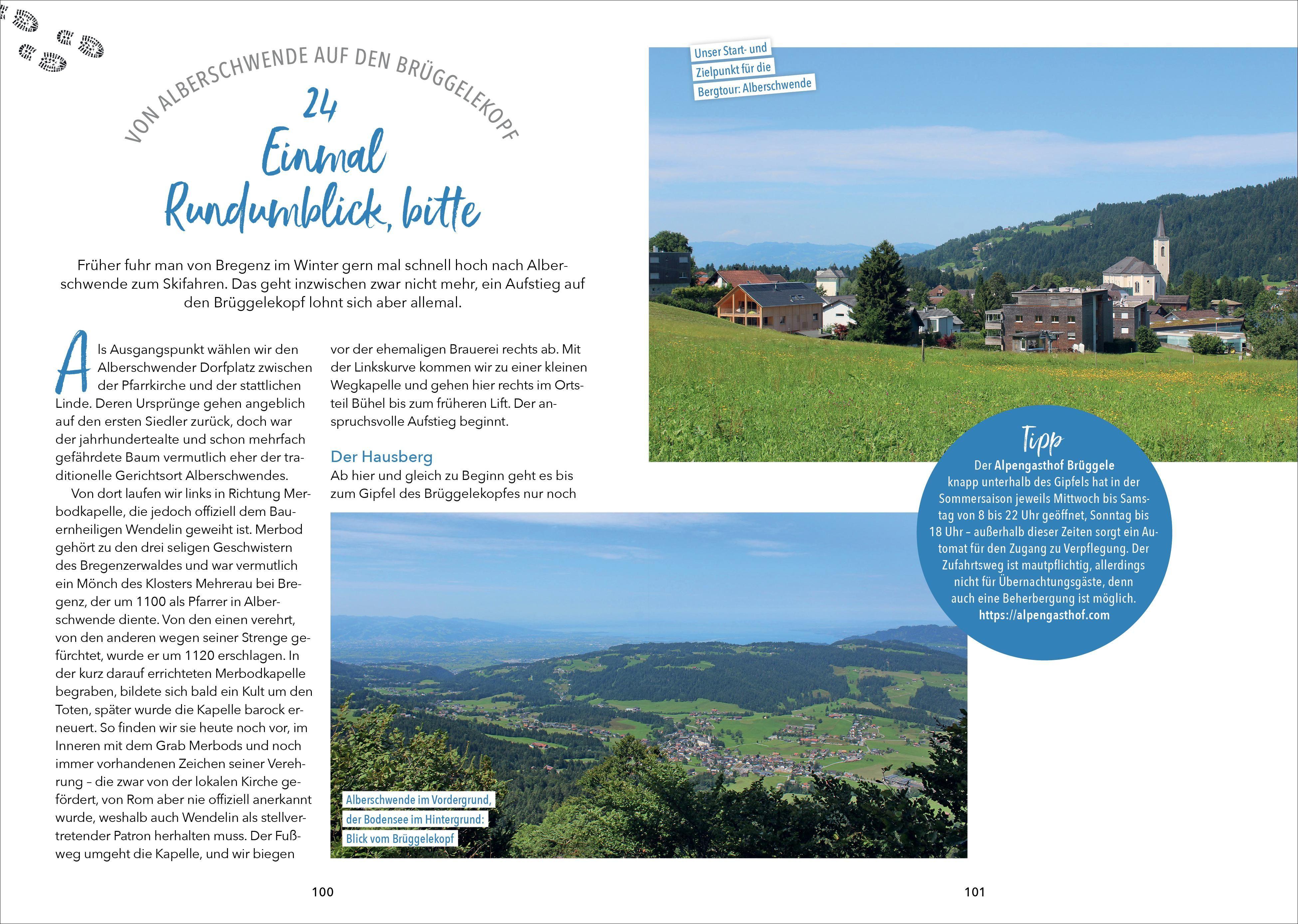 Beispielinhalt (Bild) Erlebnis-Wanderungen in und um Bregenz