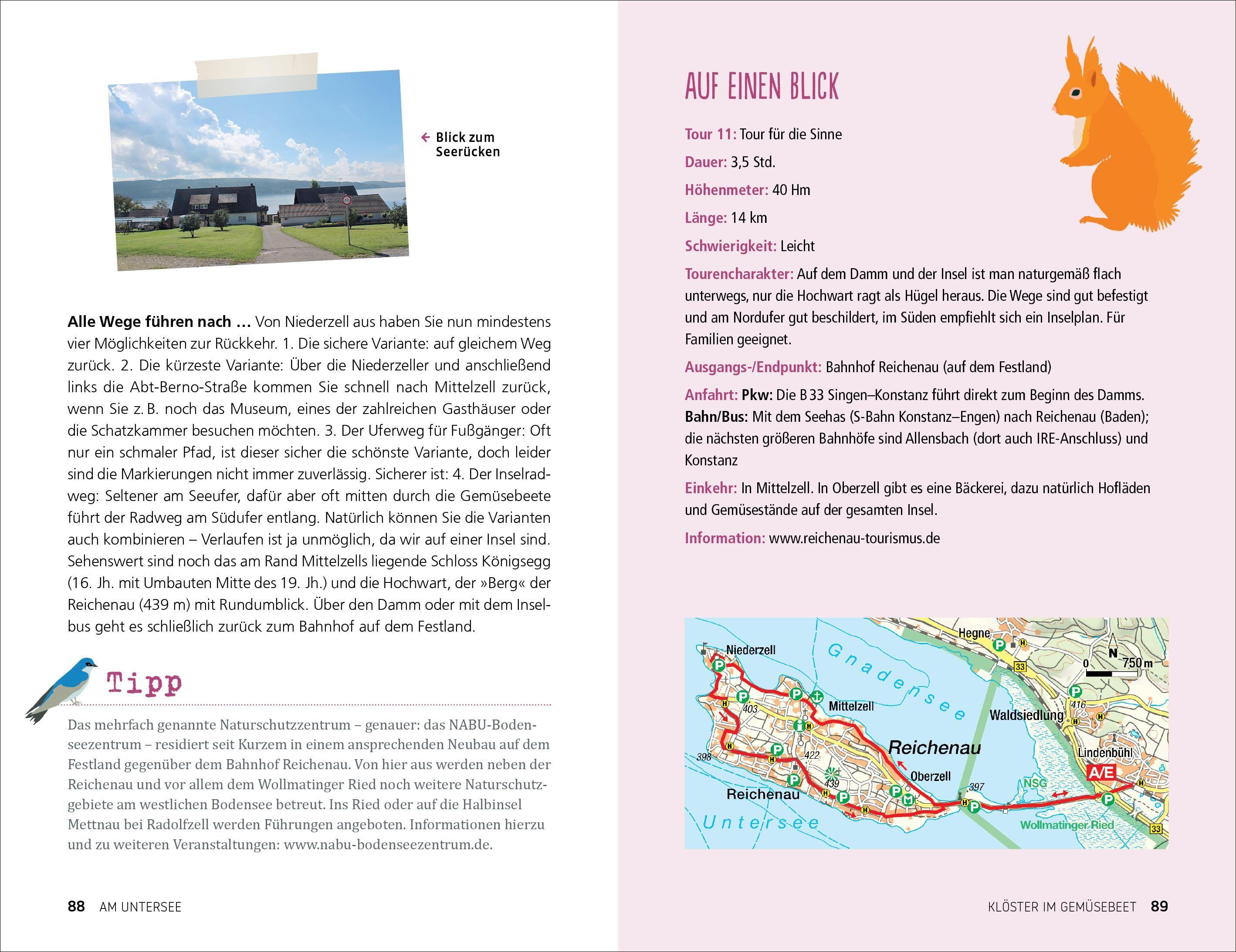 Beispielinhalt (Bild) Wander dich glücklich Bodensee