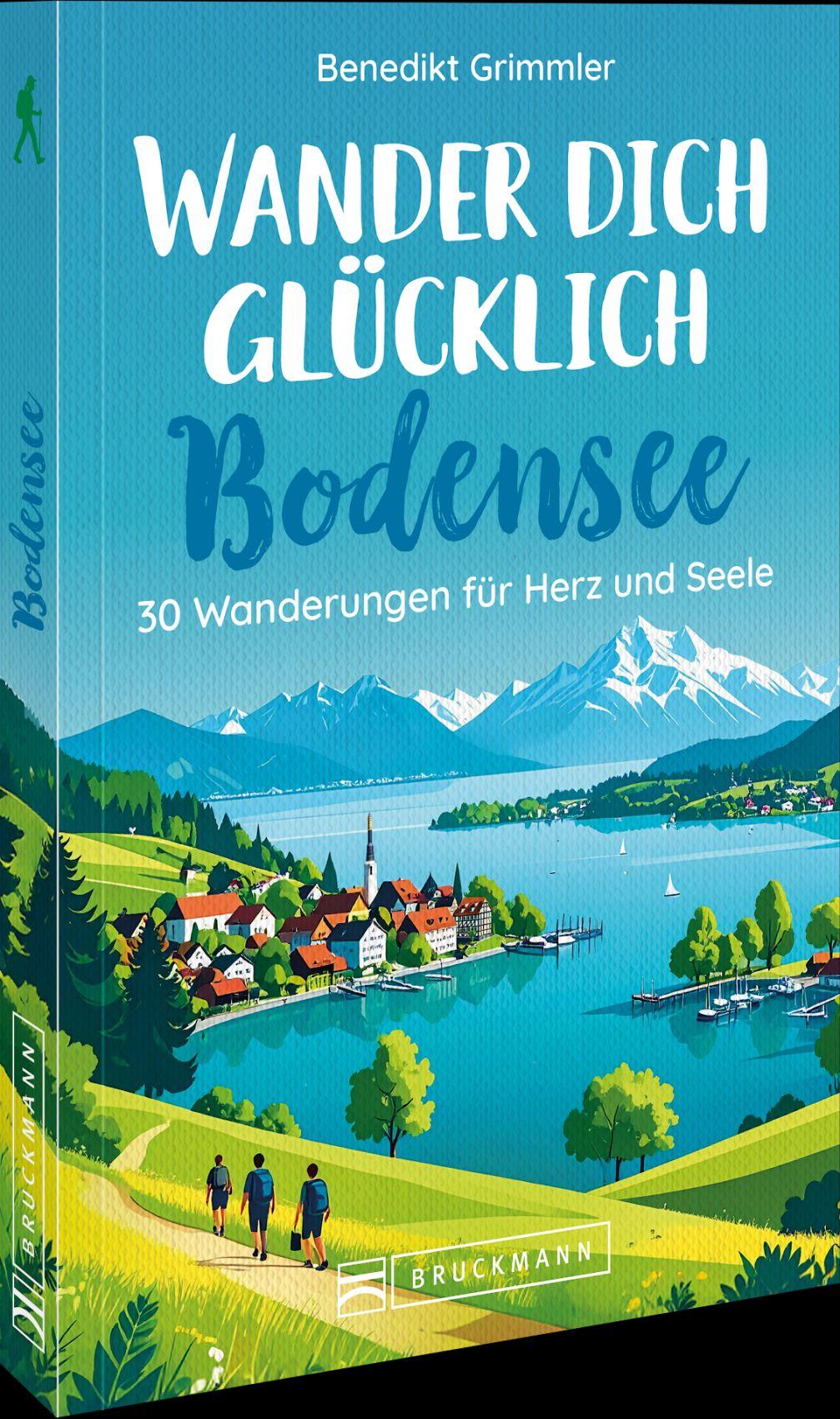 Vorderes Coverbild Wander dich glücklich Bodensee