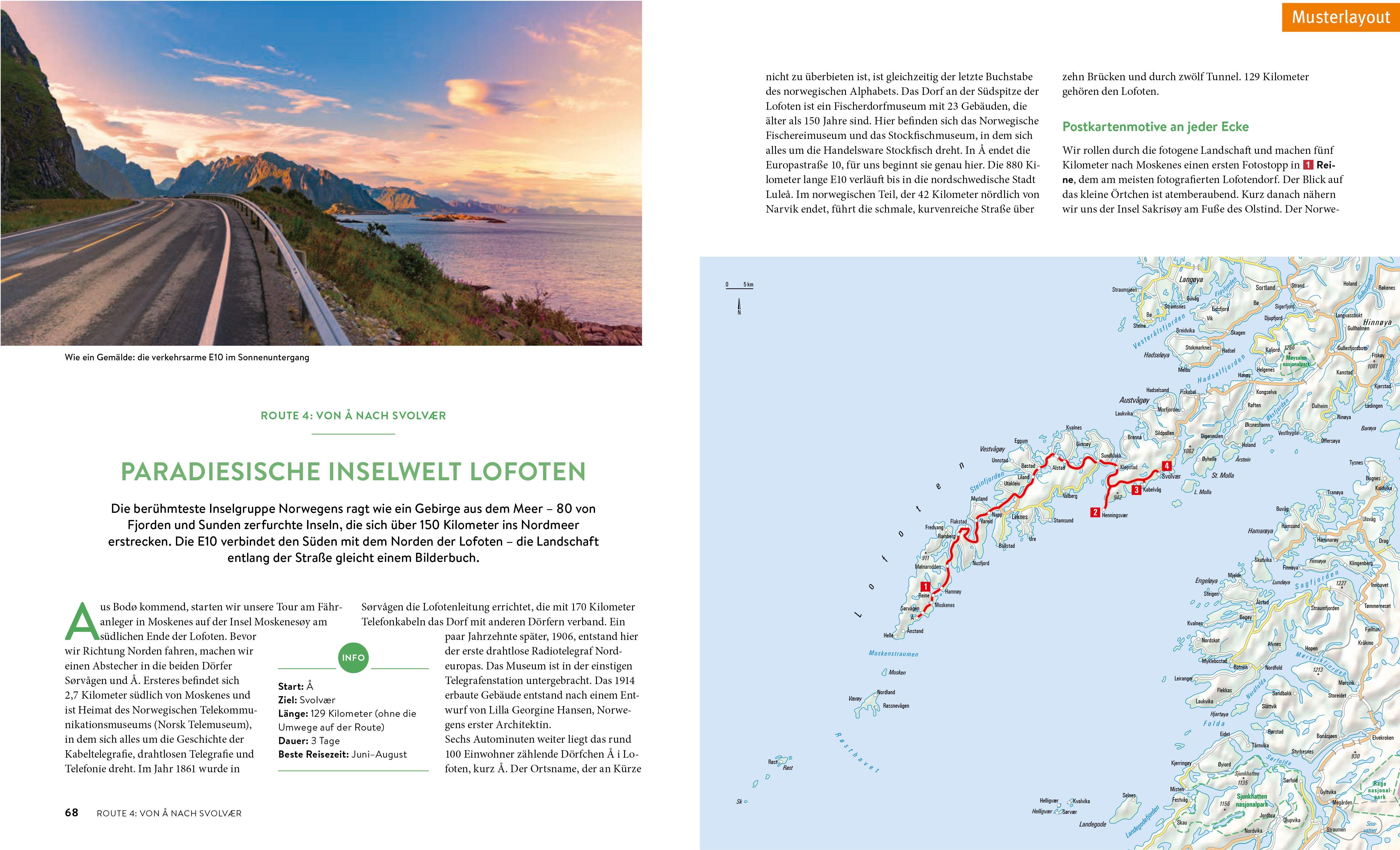 Beispielinhalt (Bild) Roadtrips Island