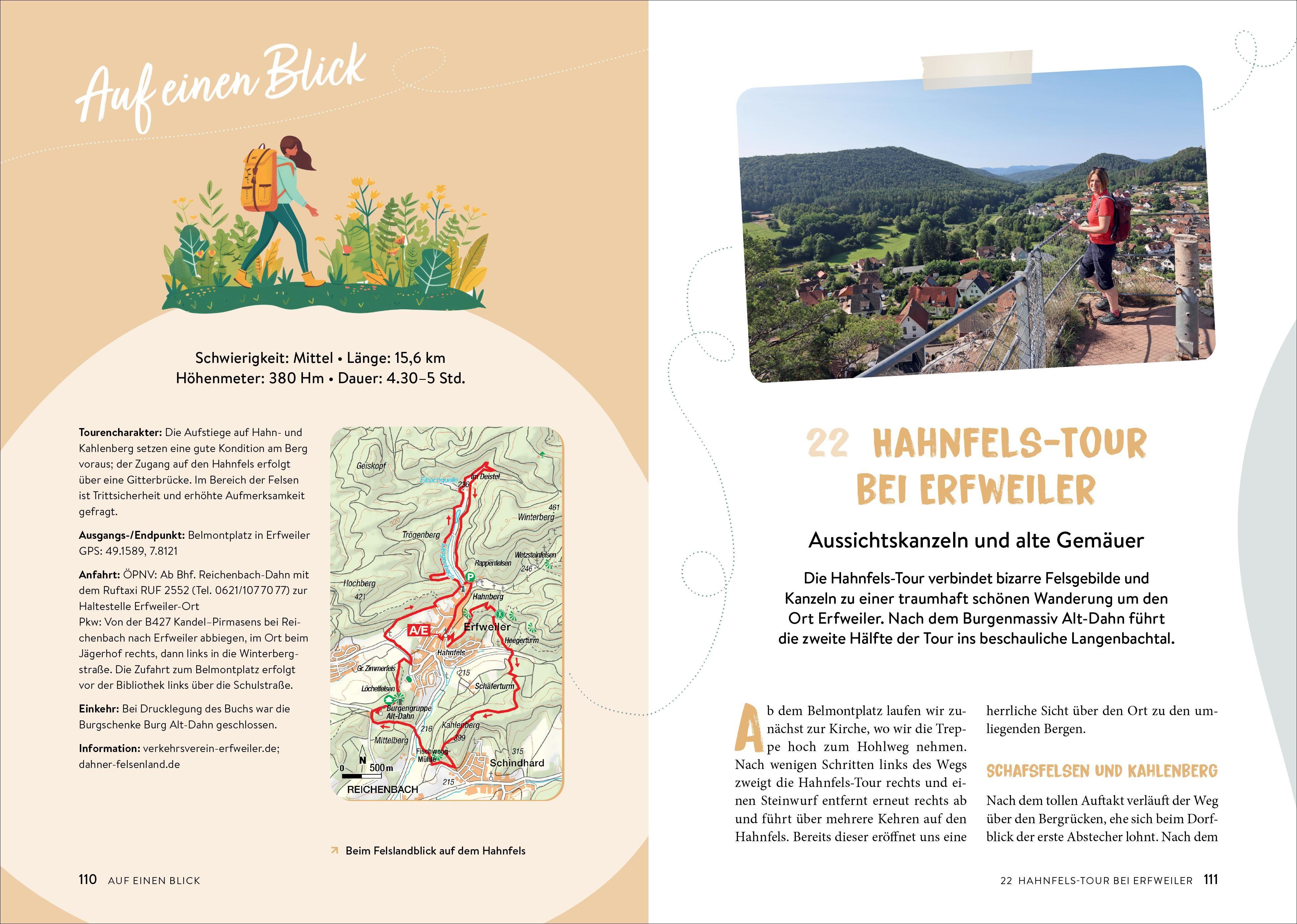 Beispielinhalt (Bild) Der Weg ist das Ziel Pfälzerwald